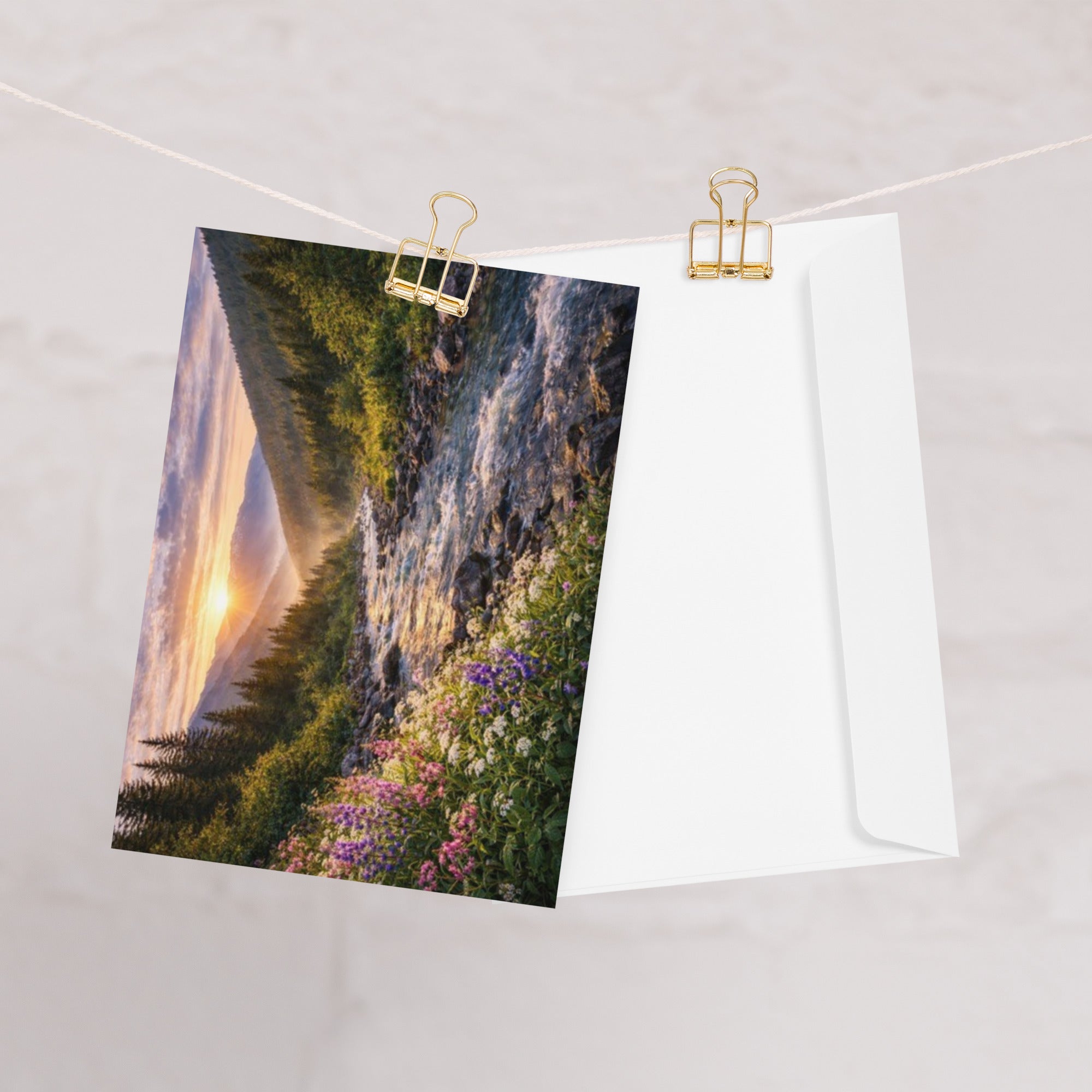Spring Meadows — Blank Greeting Card | CC Signature Collection - The Cozy Corner