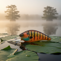 Southern Perch Crankbait on lake background