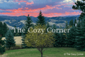 Mountain Sunset Screensaver - The Cozy Corner