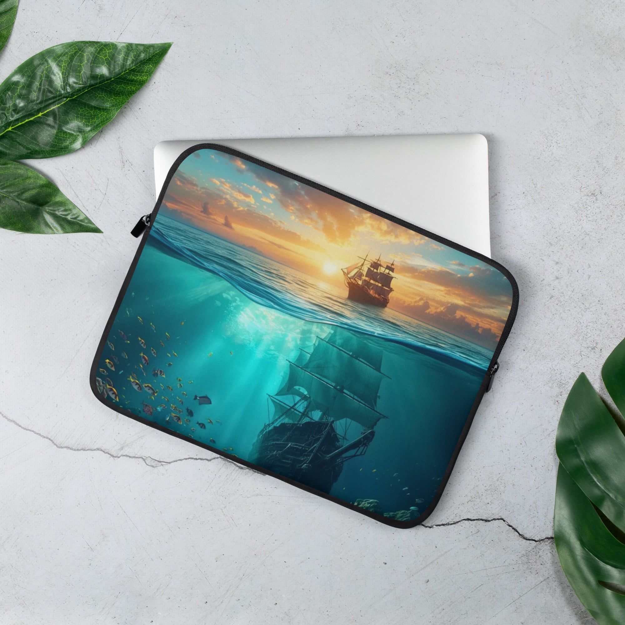 Sunken Ship — Laptop Sleeve | CC Signature Collection - The Cozy Corner
