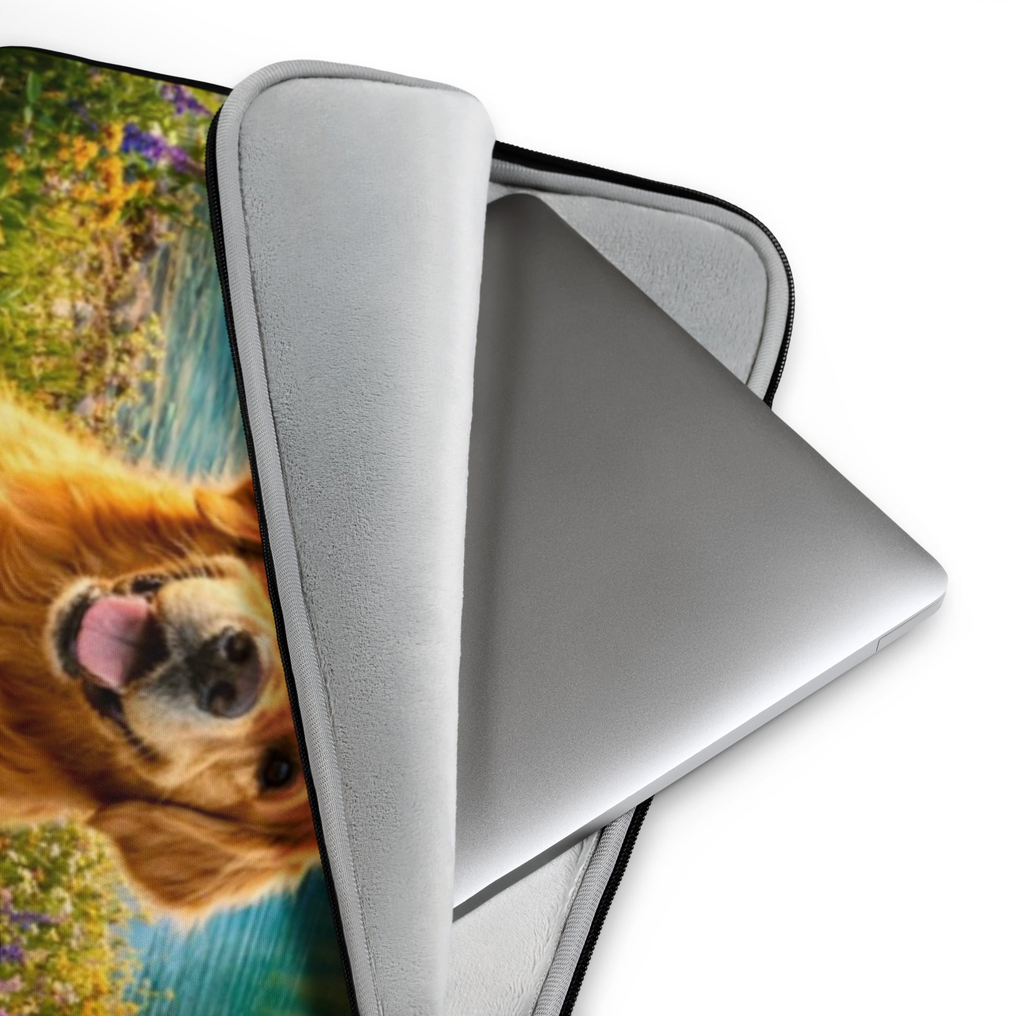 Golden Retriever — Laptop Sleeve | CC Signature Collection - The Cozy Corner