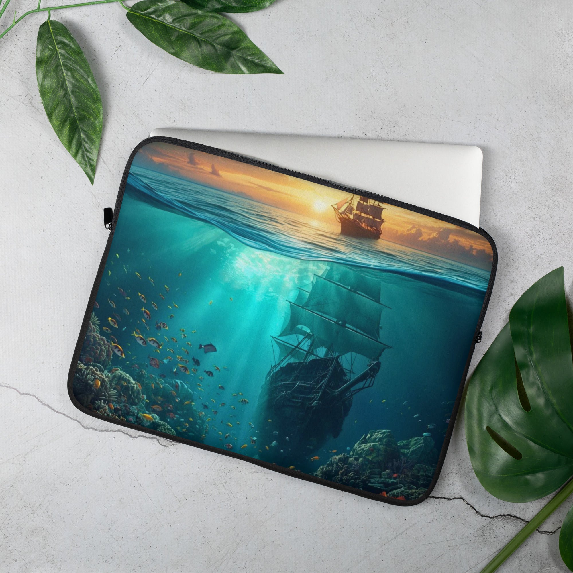 Sunken Ship — Laptop Sleeve | CC Signature Collection - The Cozy Corner