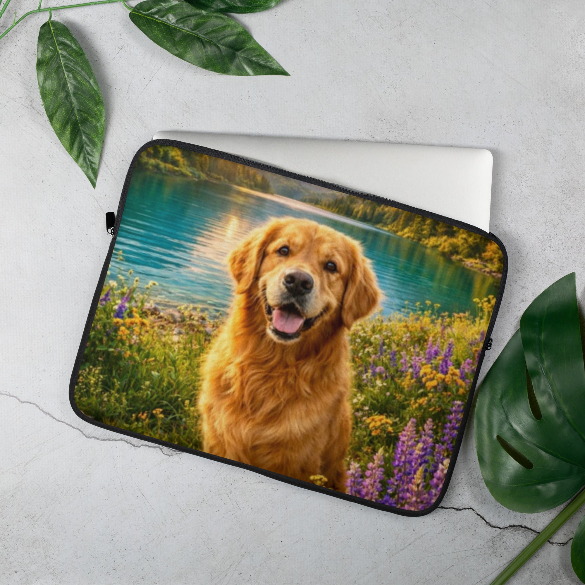 Golden Retriever — Laptop Sleeve | CC Signature Collection - The Cozy Corner