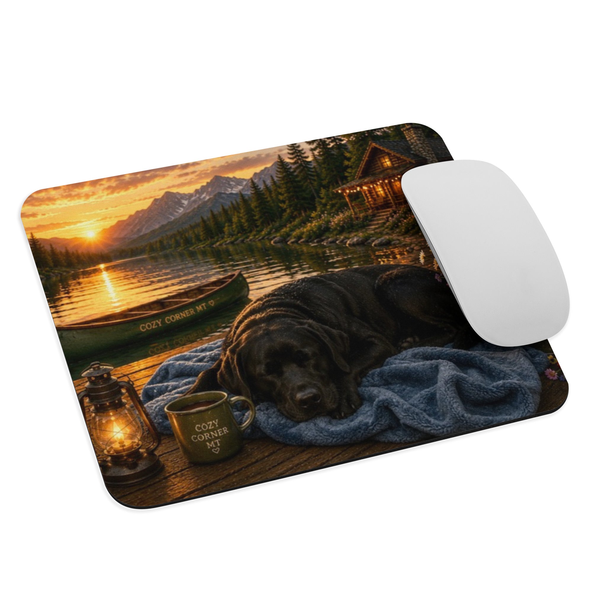 Lake Legends Mouse Pad - The Cozy Corner