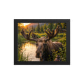 Majestic Moose — Framed Poster - The Cozy Corner