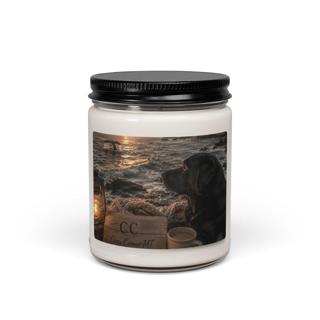 Black Lab Coastal Sunset — Candle - The Cozy Corner