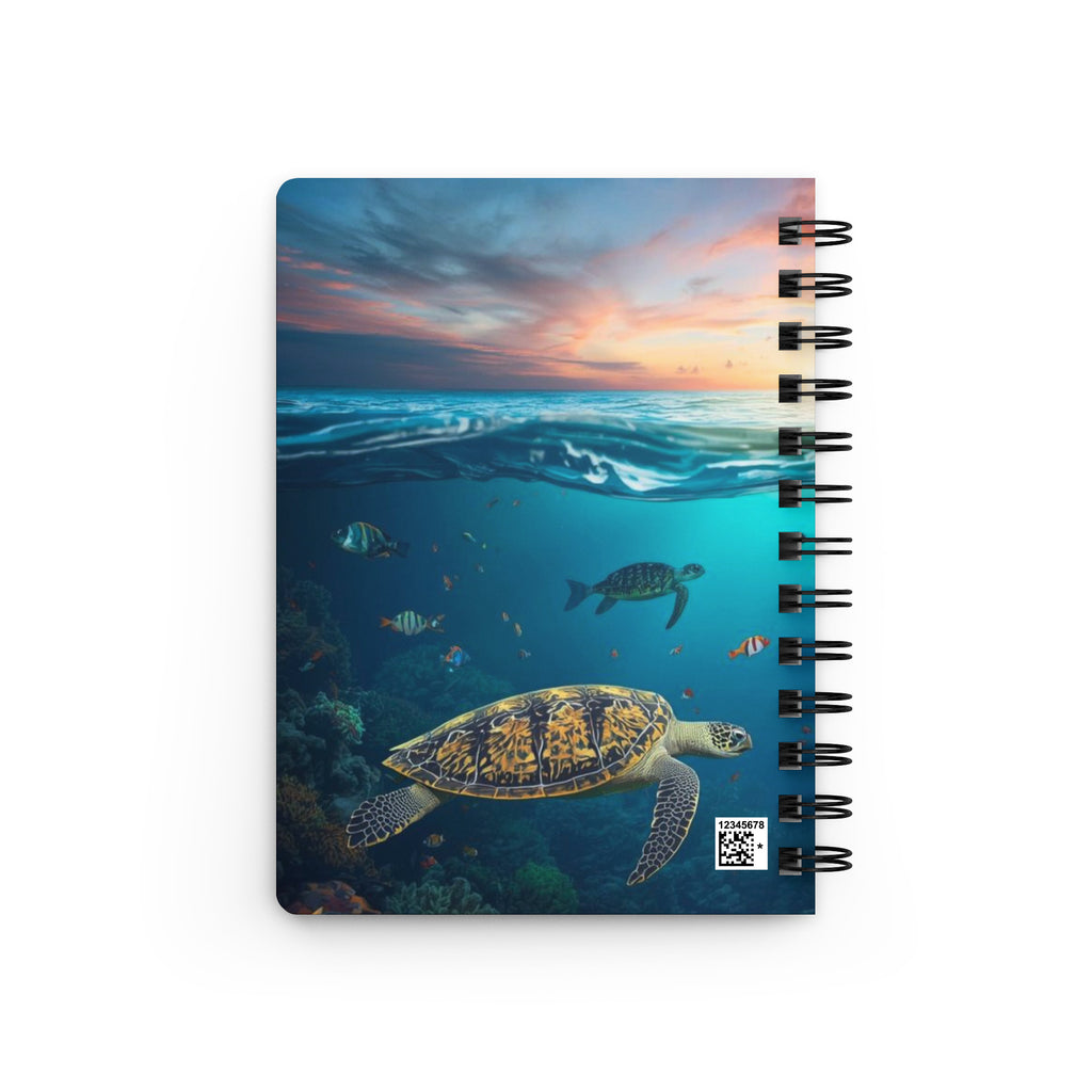 Sea Turtles — Spiral Bound Journal | CC Signature Collection - The Cozy Corner