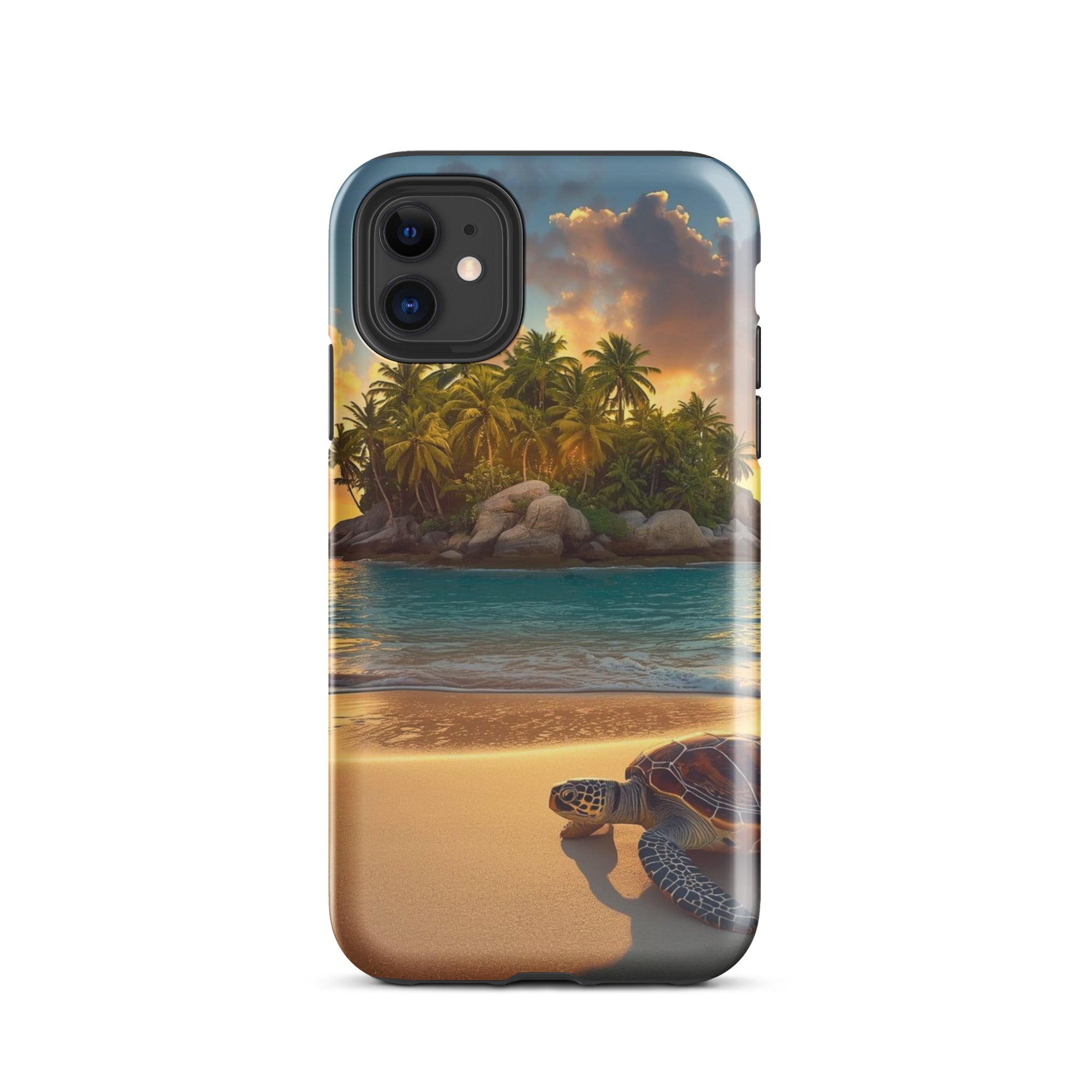 Turtle Beach Island | Premium iPhone Case - The Cozy Corner - The Cozy Corner