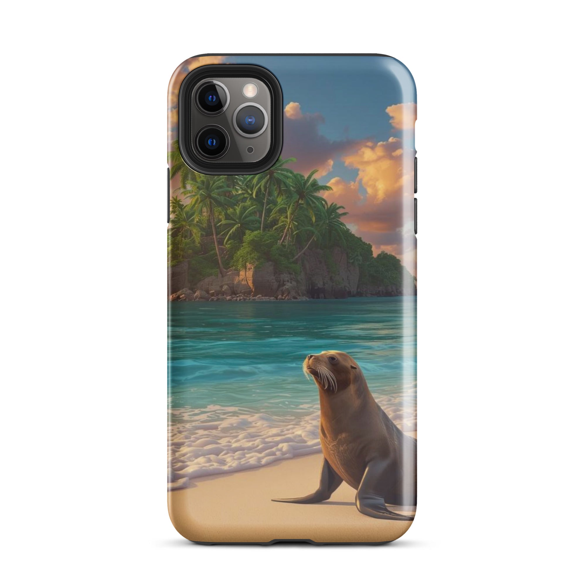 Seal on the Shore | Premium iPhone Case - The Cozy Corner - The Cozy Corner