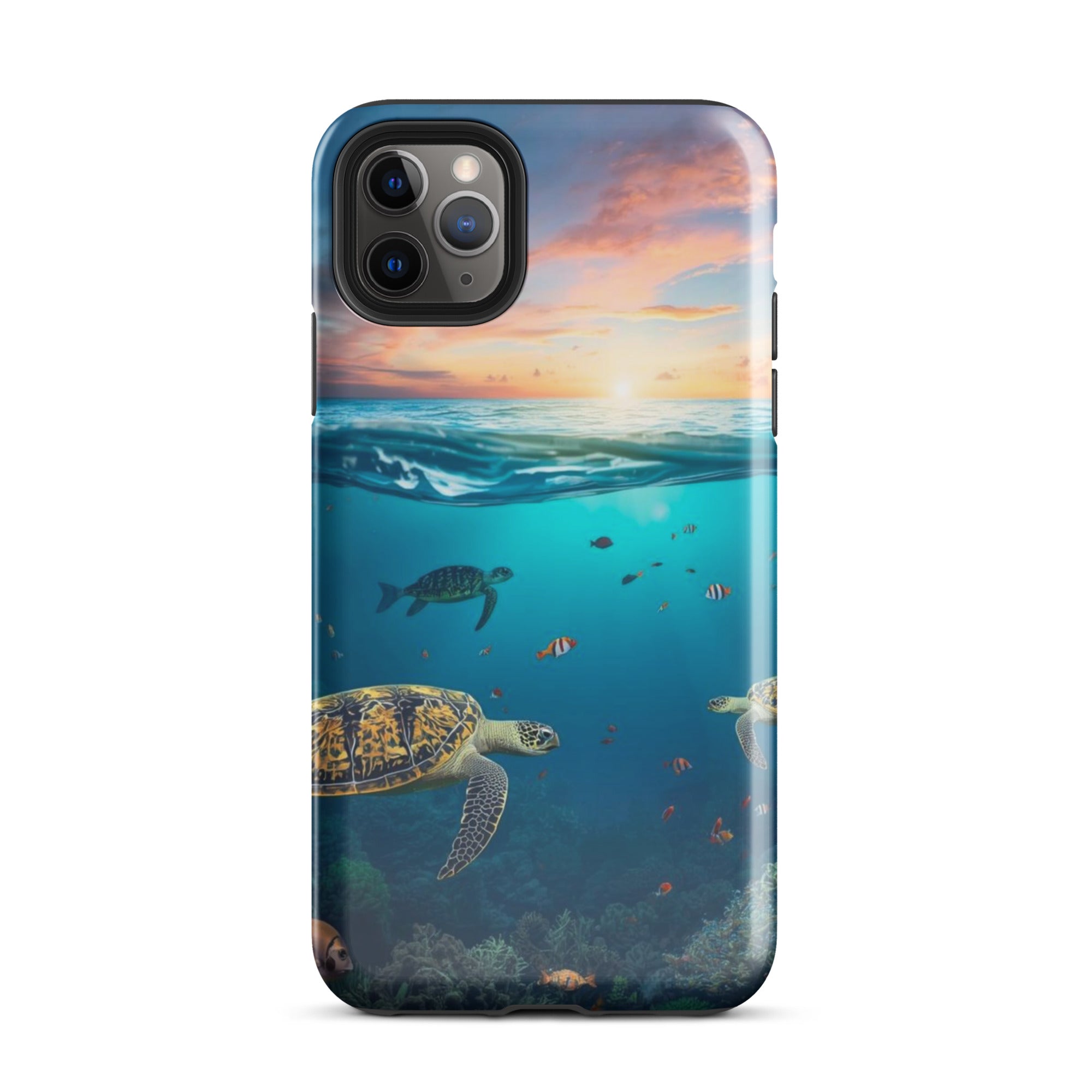 Turtle Coral Reef | Premium iPhone Case - The Cozy Corner - The Cozy Corner