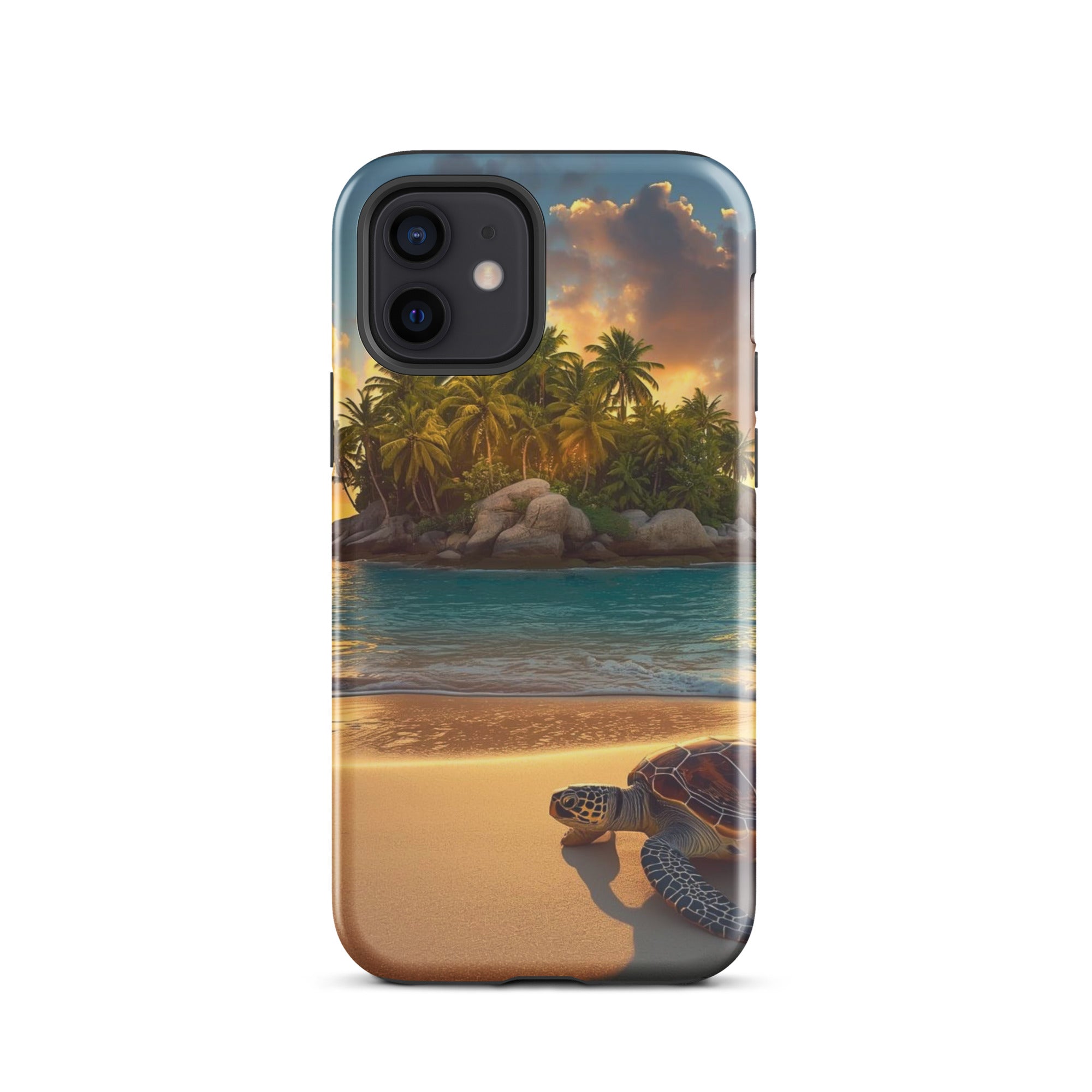 Turtle Beach Island | Premium iPhone Case - The Cozy Corner - The Cozy Corner