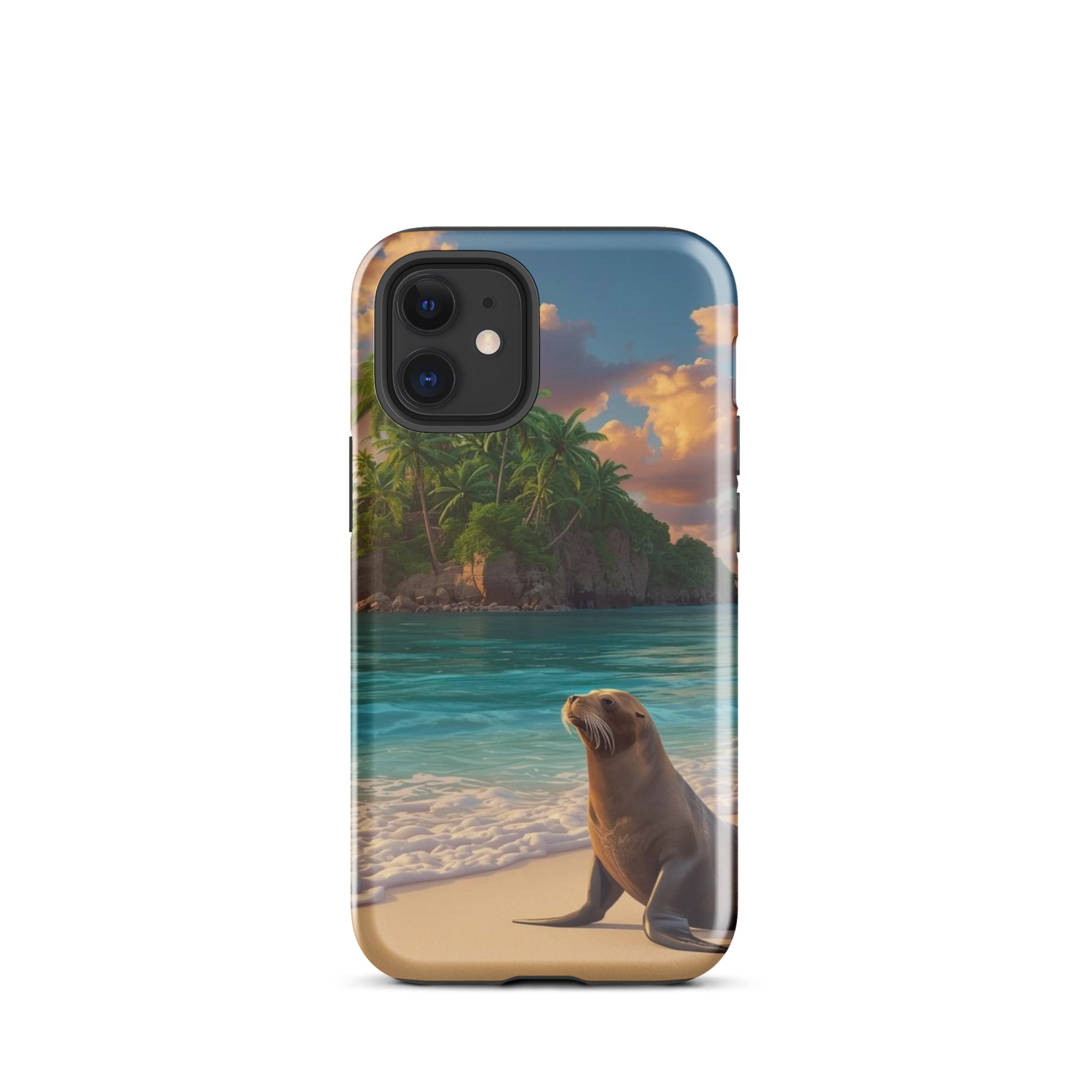 Seal on the Shore | Premium iPhone Case - The Cozy Corner - The Cozy Corner