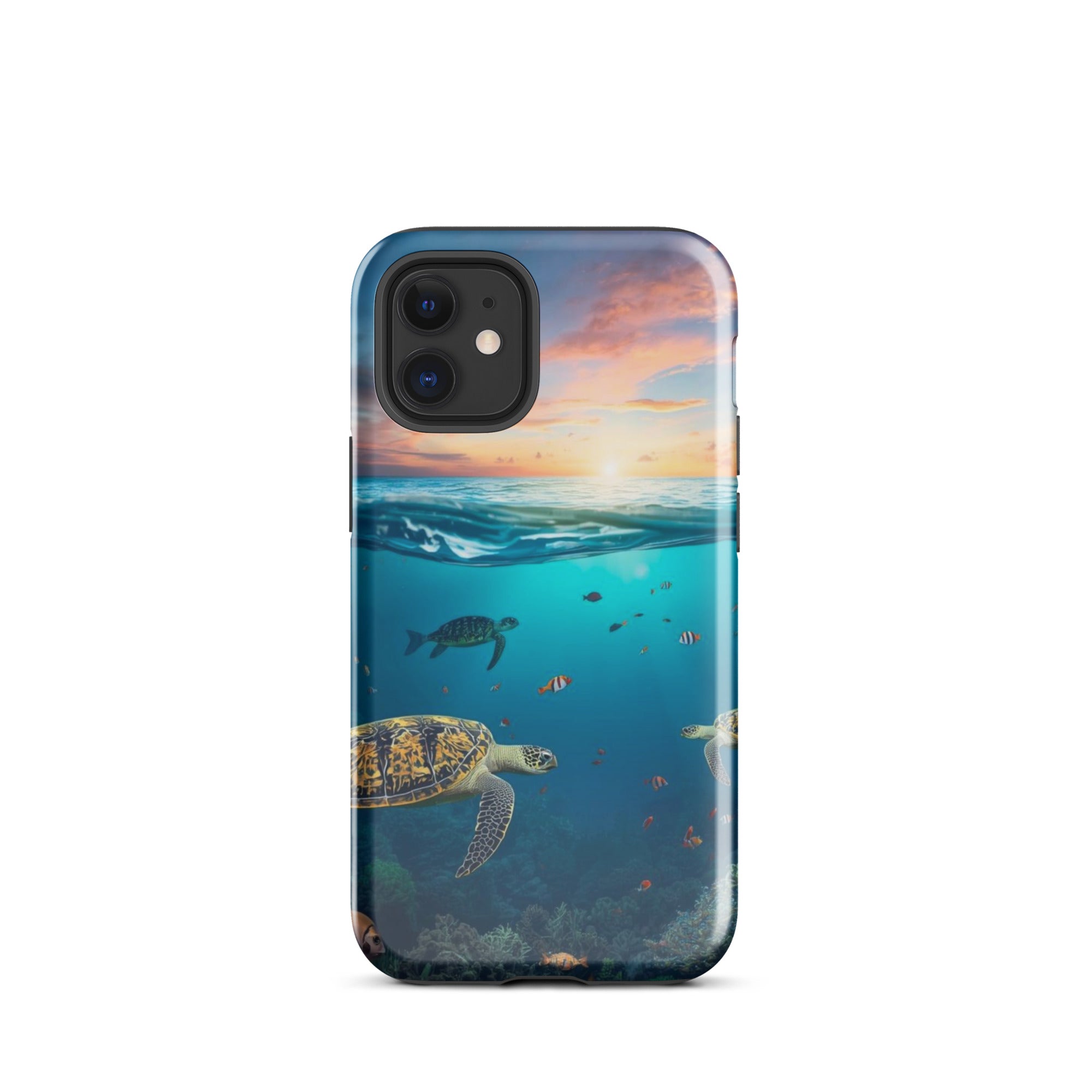 Turtle Coral Reef | Premium iPhone Case - The Cozy Corner - The Cozy Corner