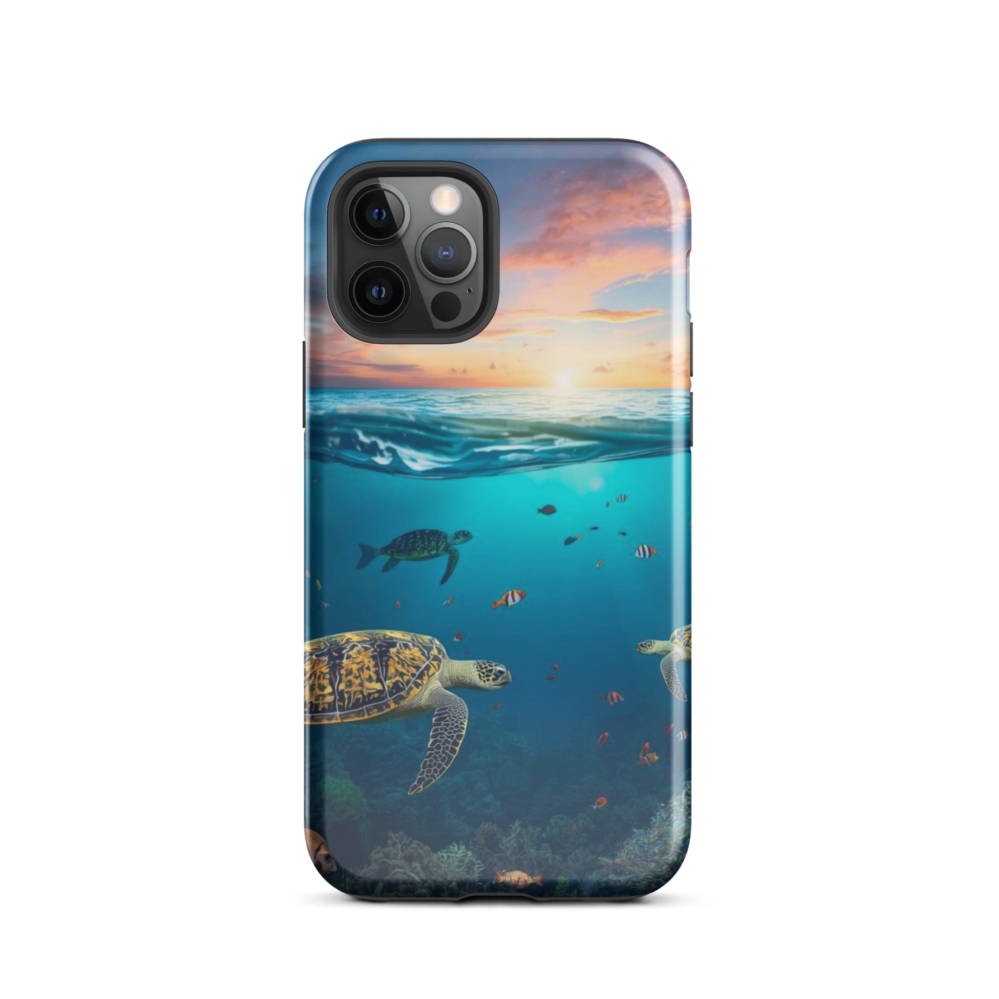 Turtle Coral Reef | Premium iPhone Case - The Cozy Corner - The Cozy Corner