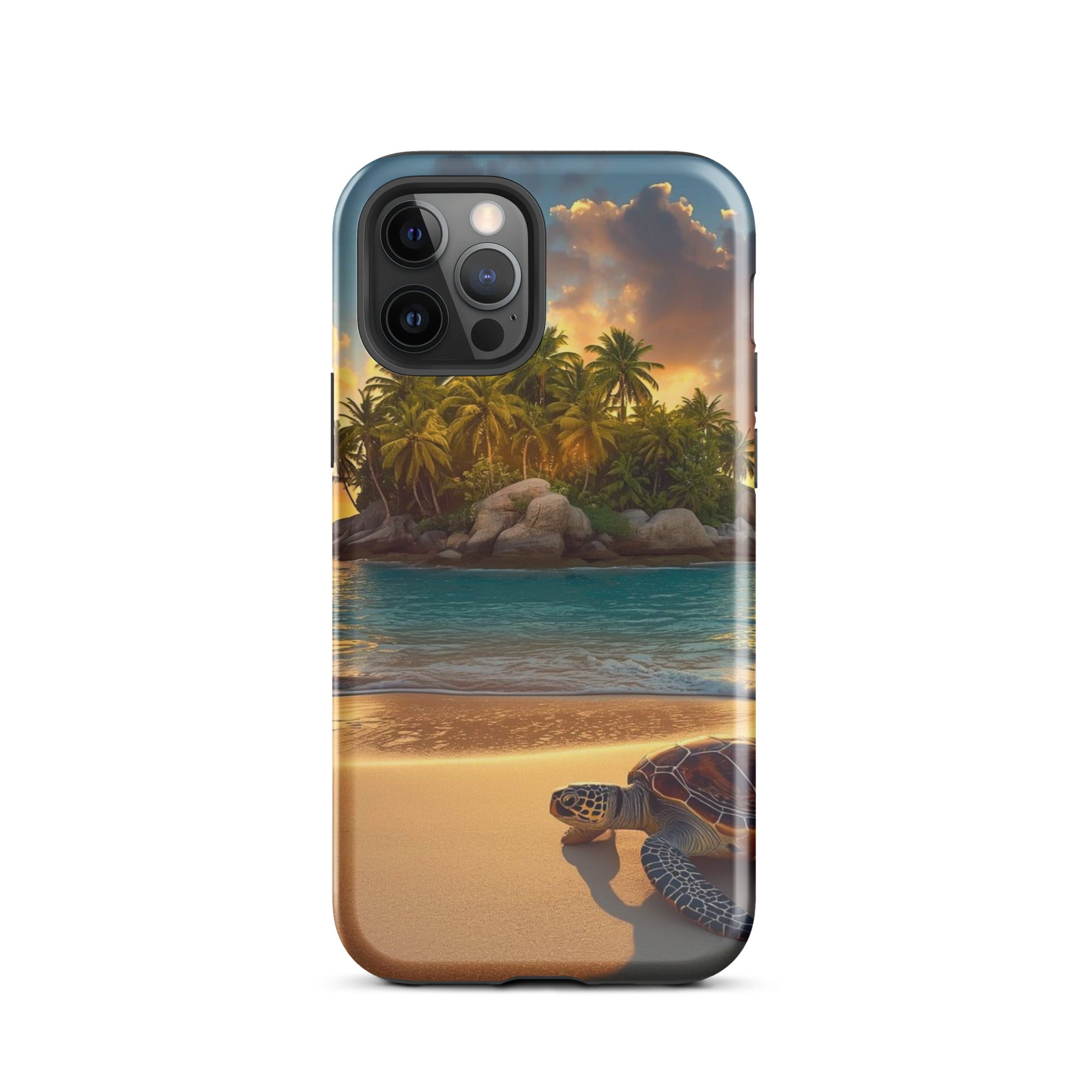 Turtle Beach Island | Premium iPhone Case - The Cozy Corner - The Cozy Corner