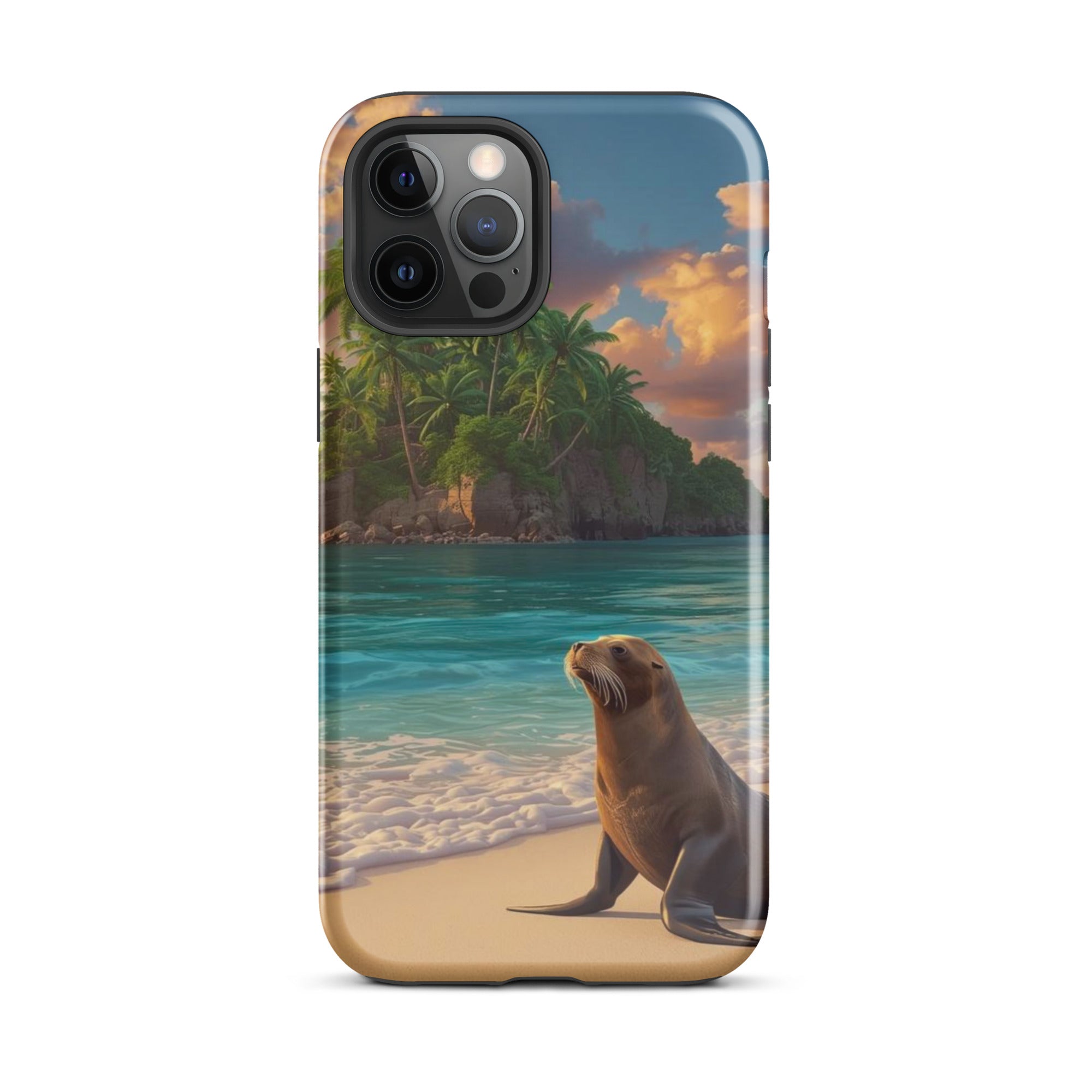 Seal on the Shore | Premium iPhone Case - The Cozy Corner - The Cozy Corner