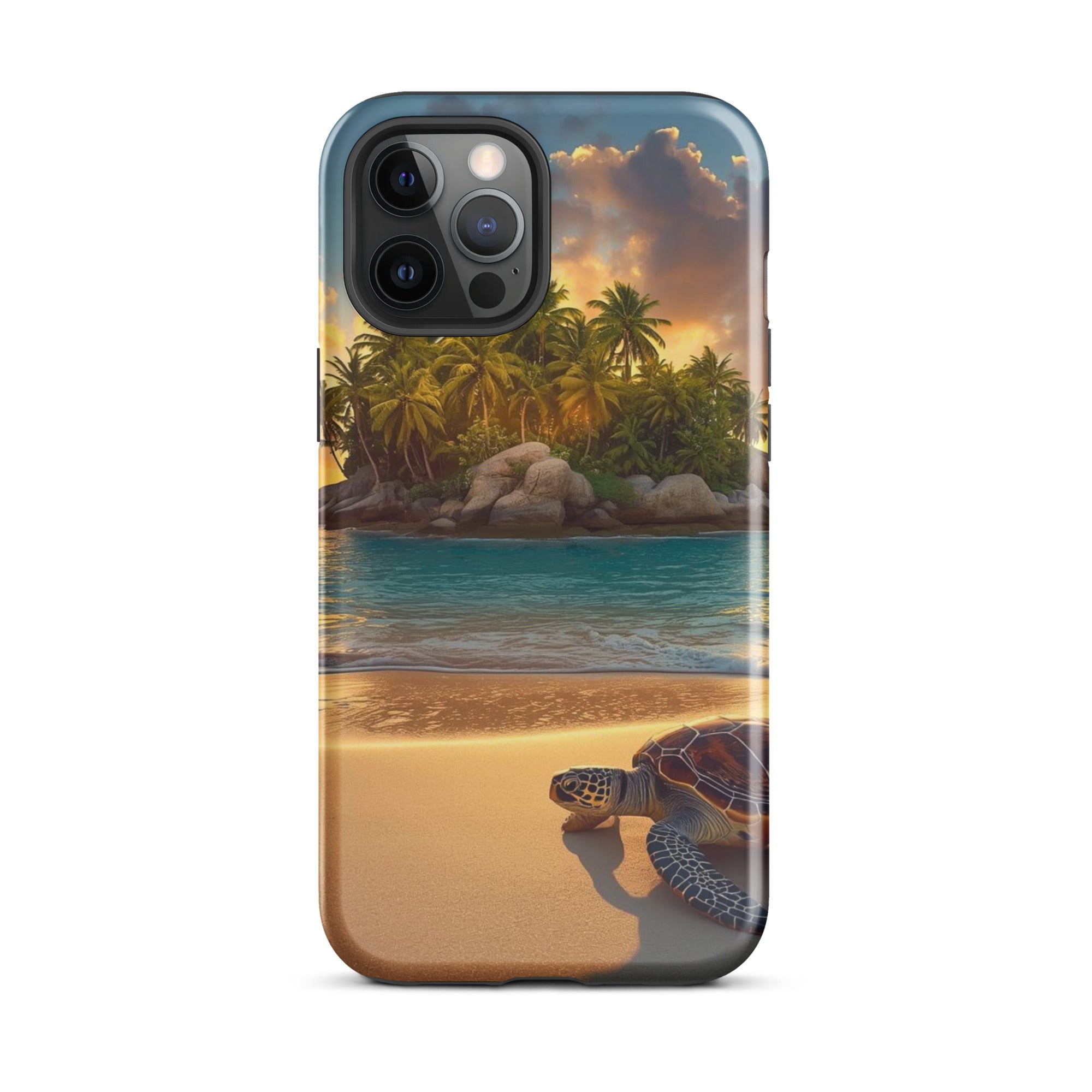 Turtle Beach Island | Premium iPhone Case - The Cozy Corner - The Cozy Corner