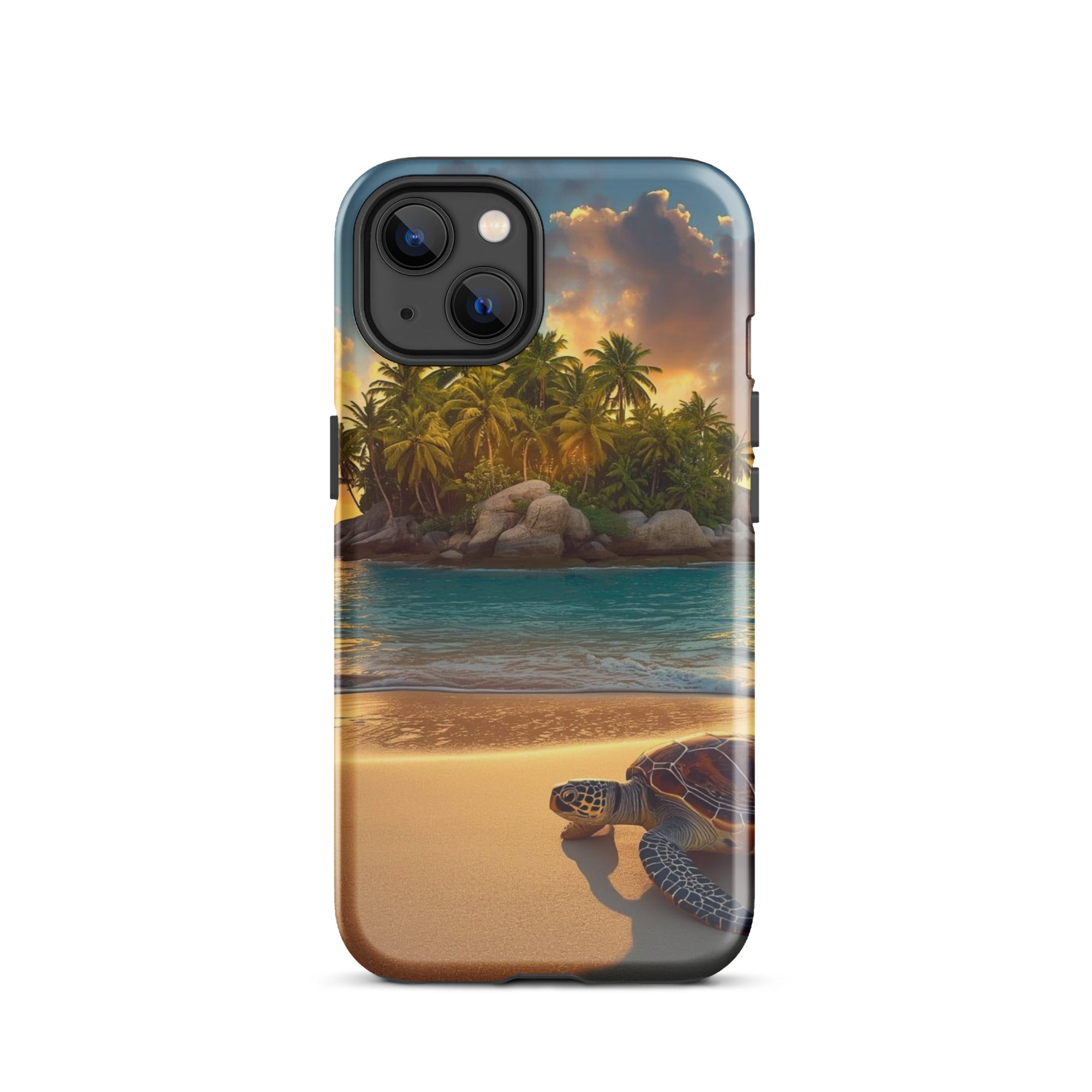 Turtle Beach Island | Premium iPhone Case - The Cozy Corner - The Cozy Corner