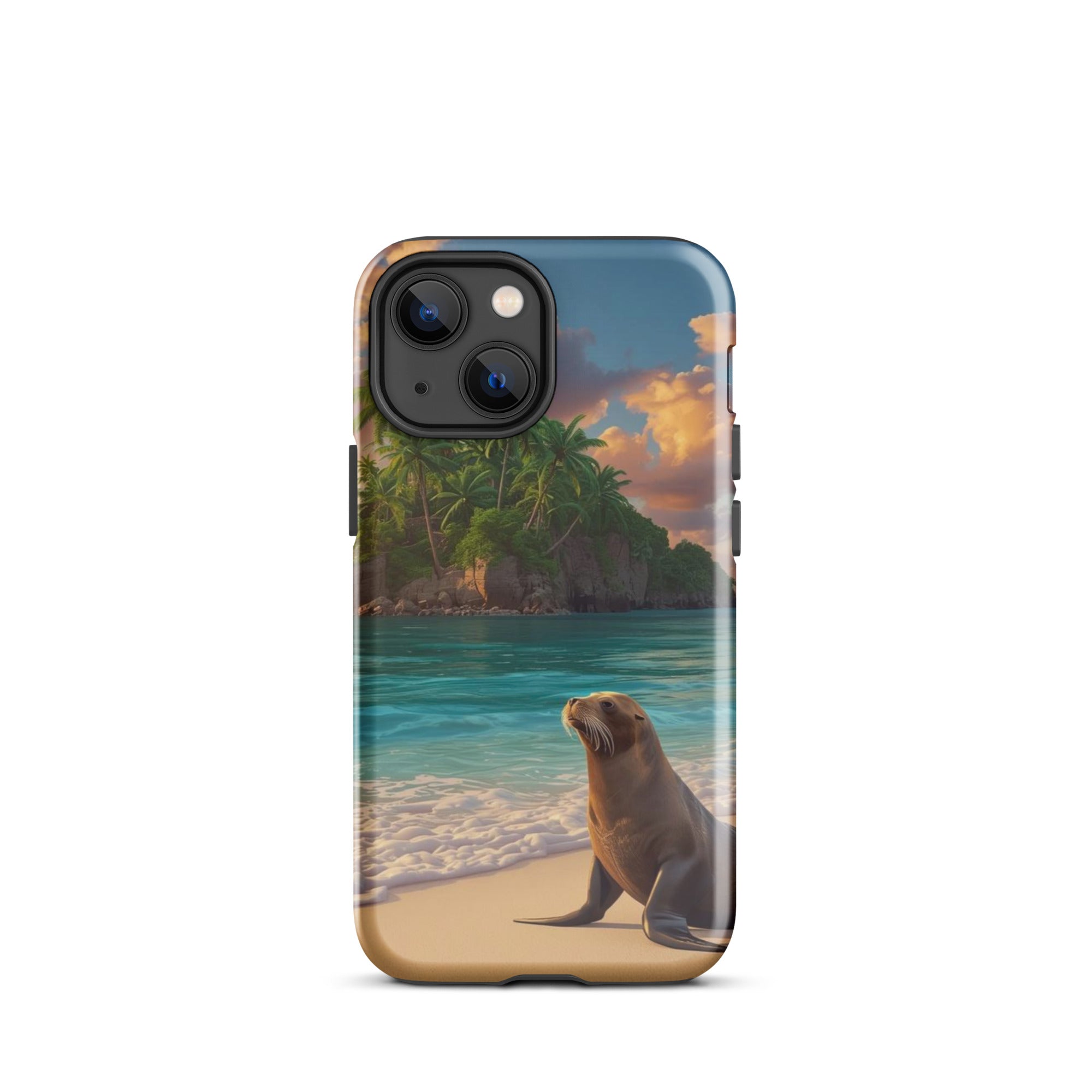Seal on the Shore | Premium iPhone Case - The Cozy Corner - The Cozy Corner