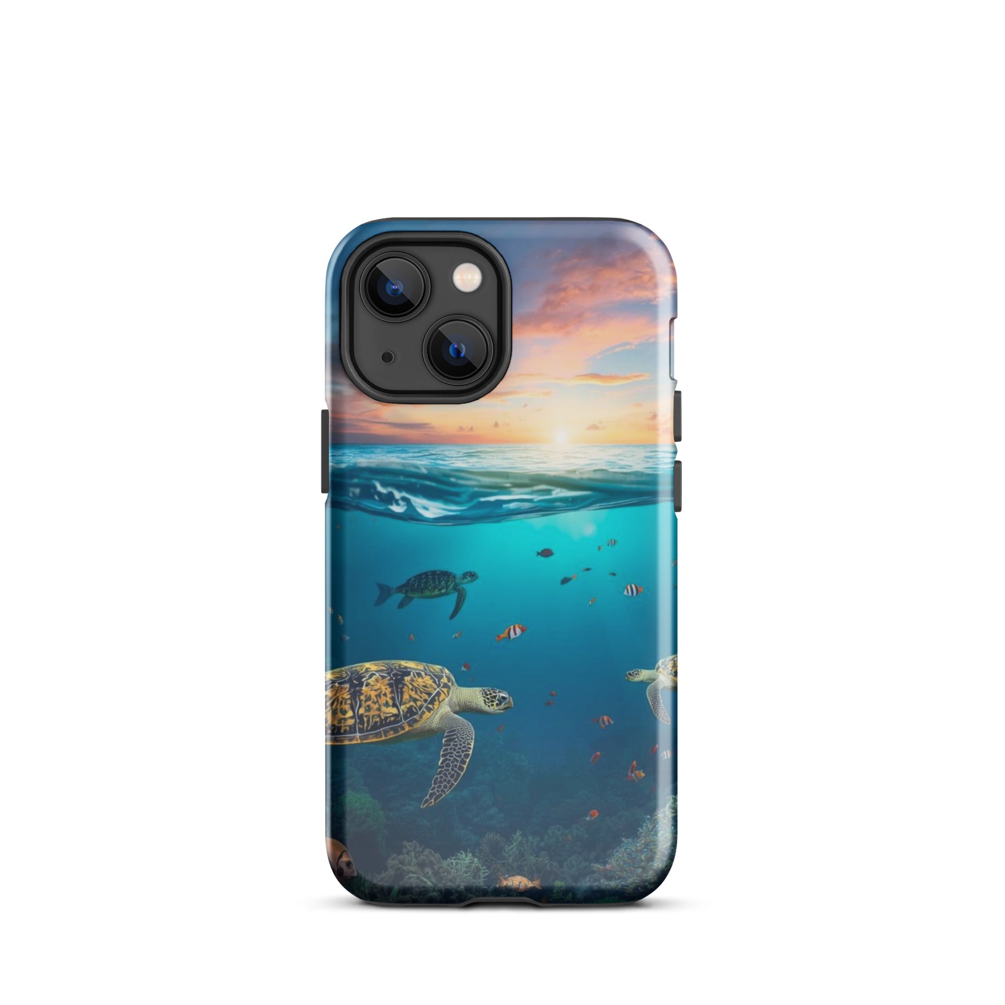 Turtle Coral Reef | Premium iPhone Case - The Cozy Corner - The Cozy Corner