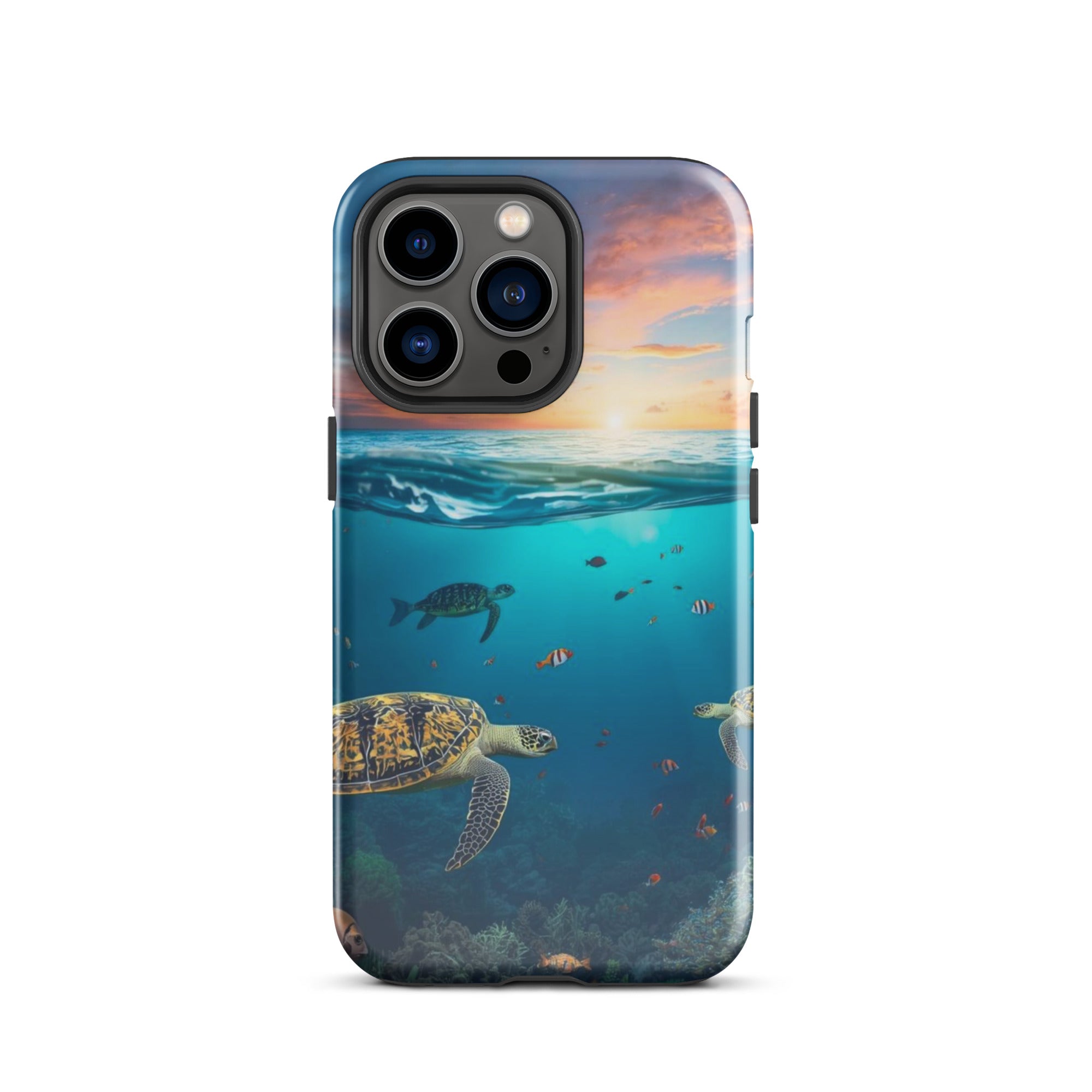 Turtle Coral Reef | Premium iPhone Case - The Cozy Corner - The Cozy Corner