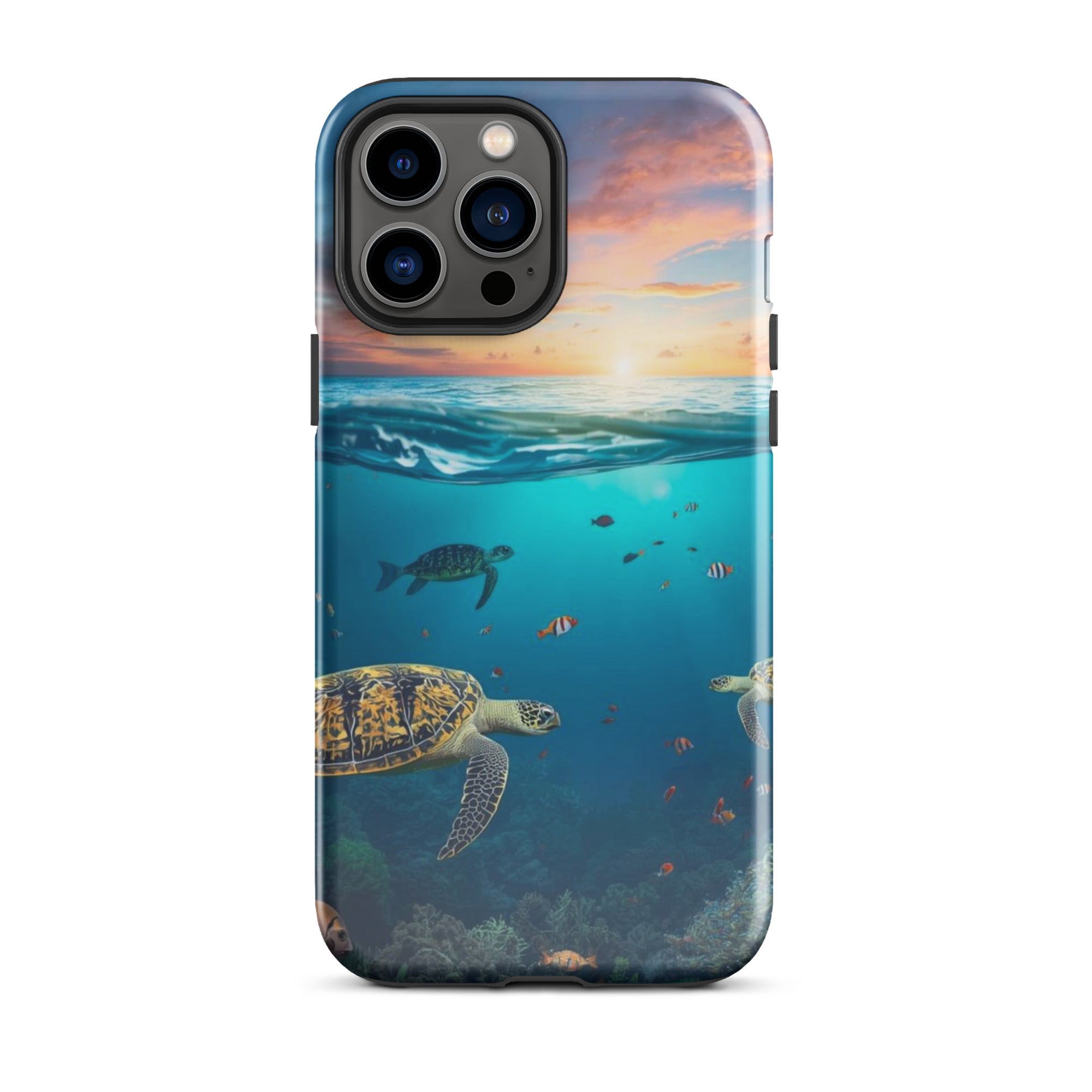 Turtle Coral Reef | Premium iPhone Case - The Cozy Corner - The Cozy Corner