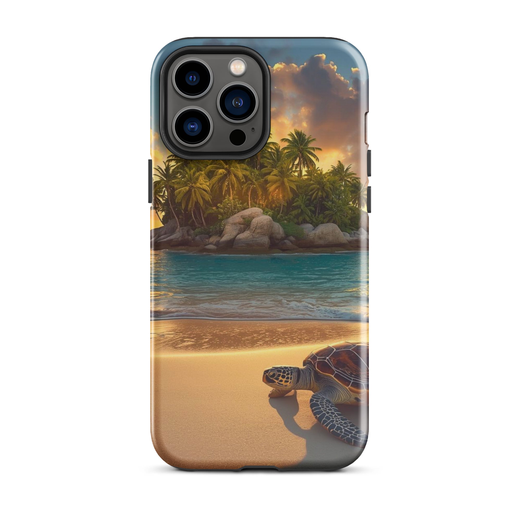 Turtle Beach Island | Premium iPhone Case - The Cozy Corner - The Cozy Corner