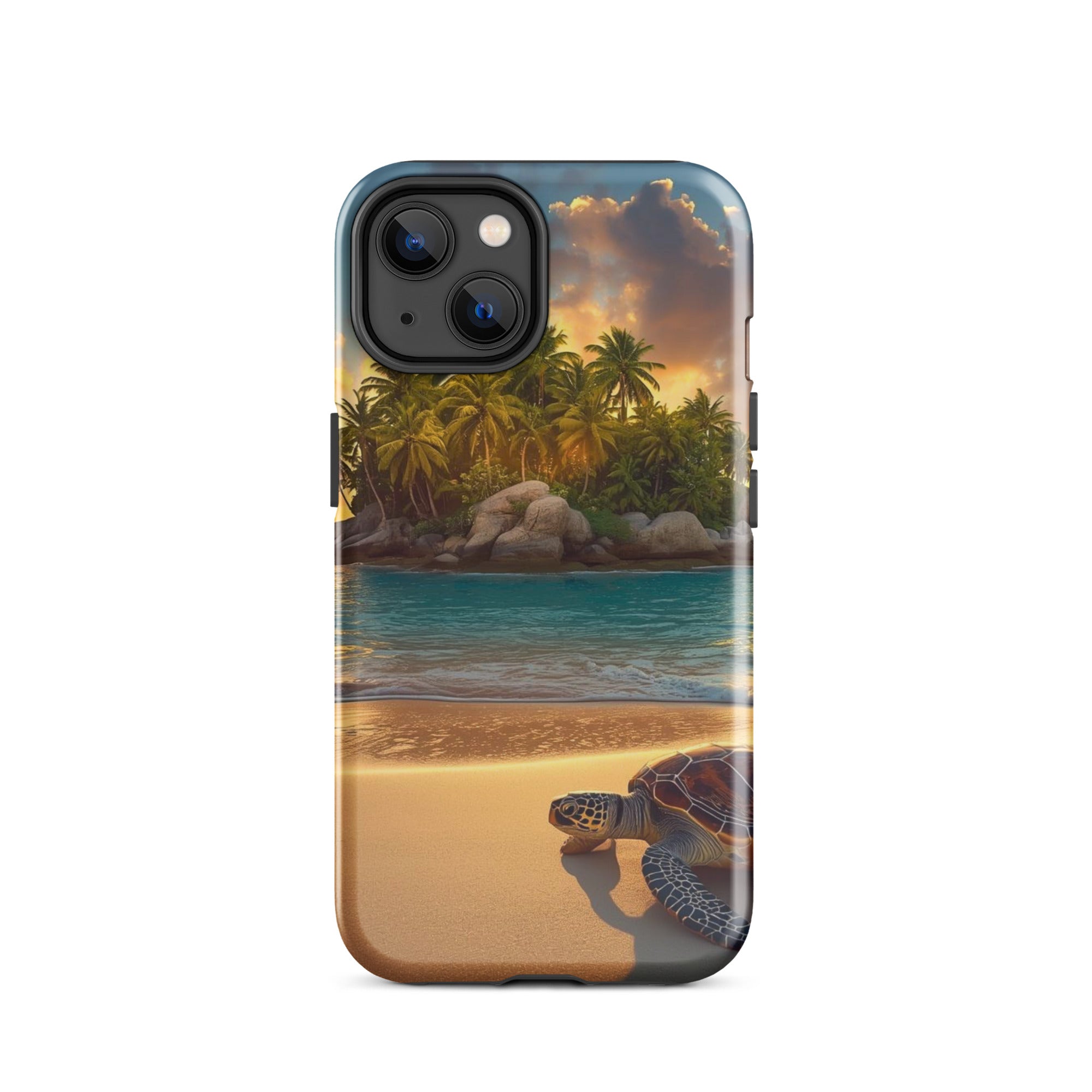 Turtle Beach Island | Premium iPhone Case - The Cozy Corner - The Cozy Corner