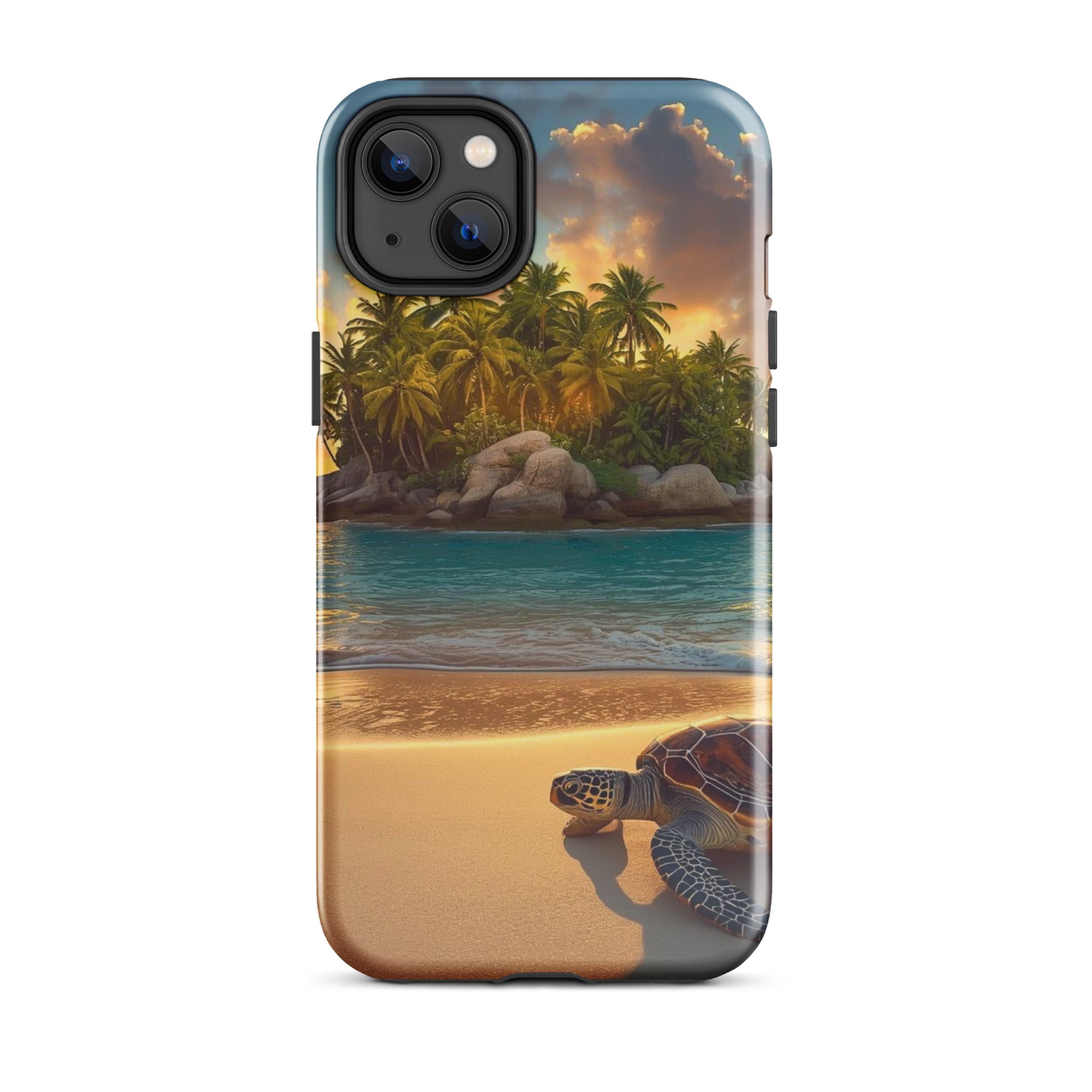 Turtle Beach Island | Premium iPhone Case - The Cozy Corner - The Cozy Corner