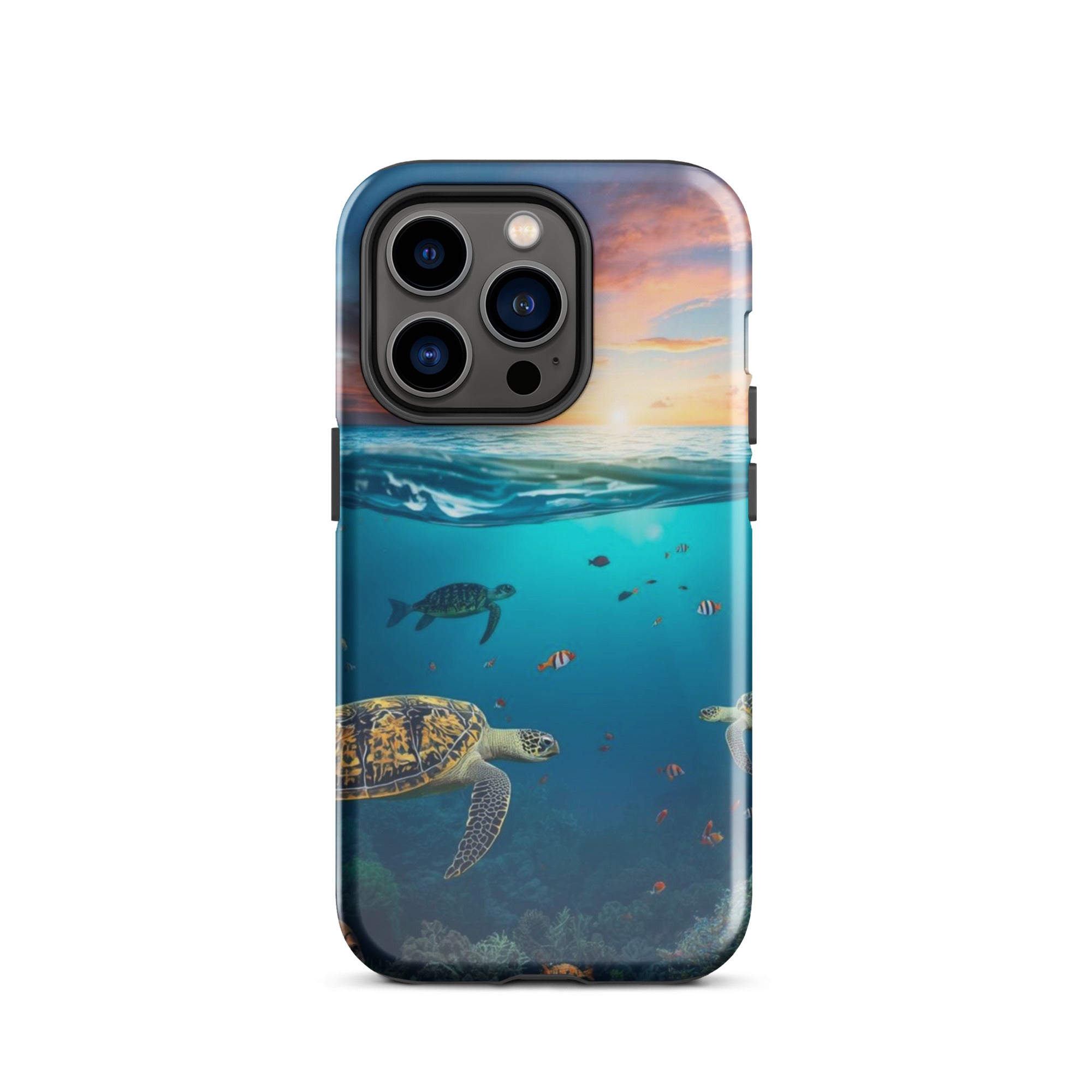 Turtle Coral Reef | Premium iPhone Case - The Cozy Corner - The Cozy Corner