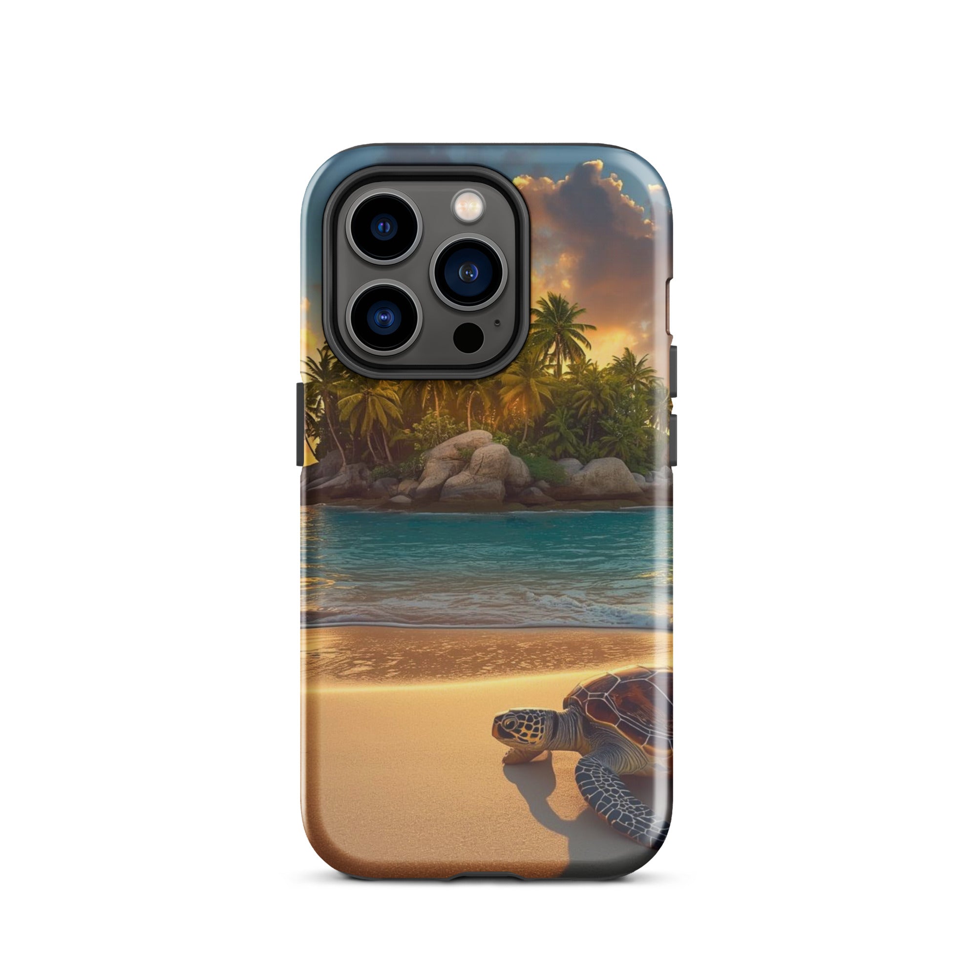 Turtle Beach Island | Premium iPhone Case - The Cozy Corner - The Cozy Corner