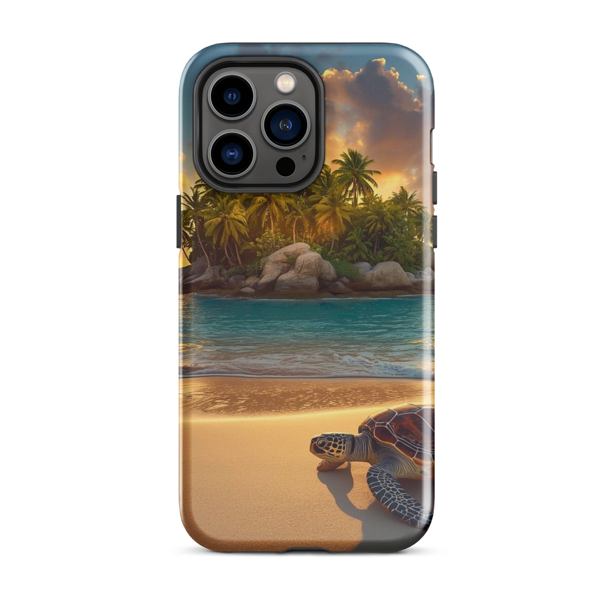 Turtle Beach Island | Premium iPhone Case - The Cozy Corner - The Cozy Corner