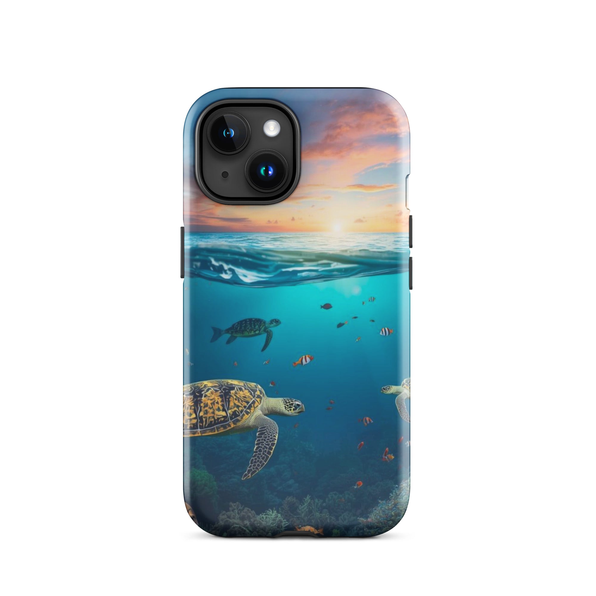Turtle Coral Reef | Premium iPhone Case - The Cozy Corner - The Cozy Corner