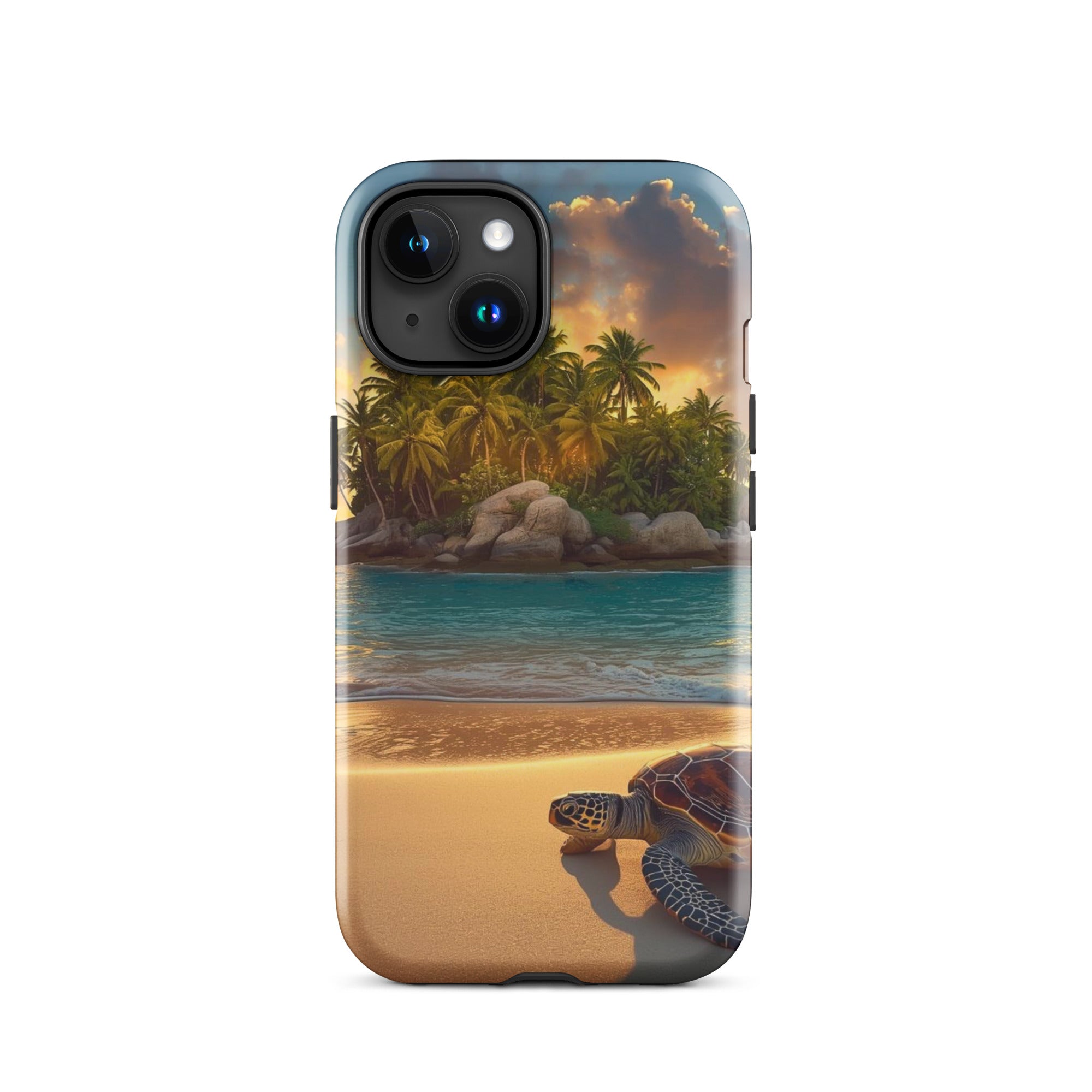 Turtle Beach Island | Premium iPhone Case - The Cozy Corner - The Cozy Corner