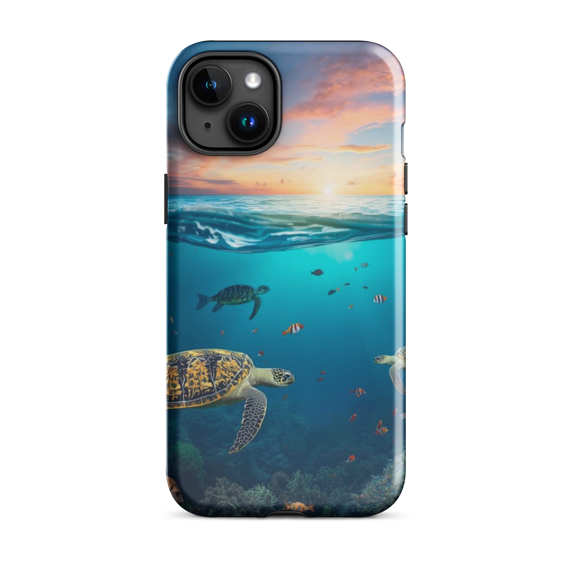 Turtle Coral Reef | Premium iPhone Case - The Cozy Corner - The Cozy Corner