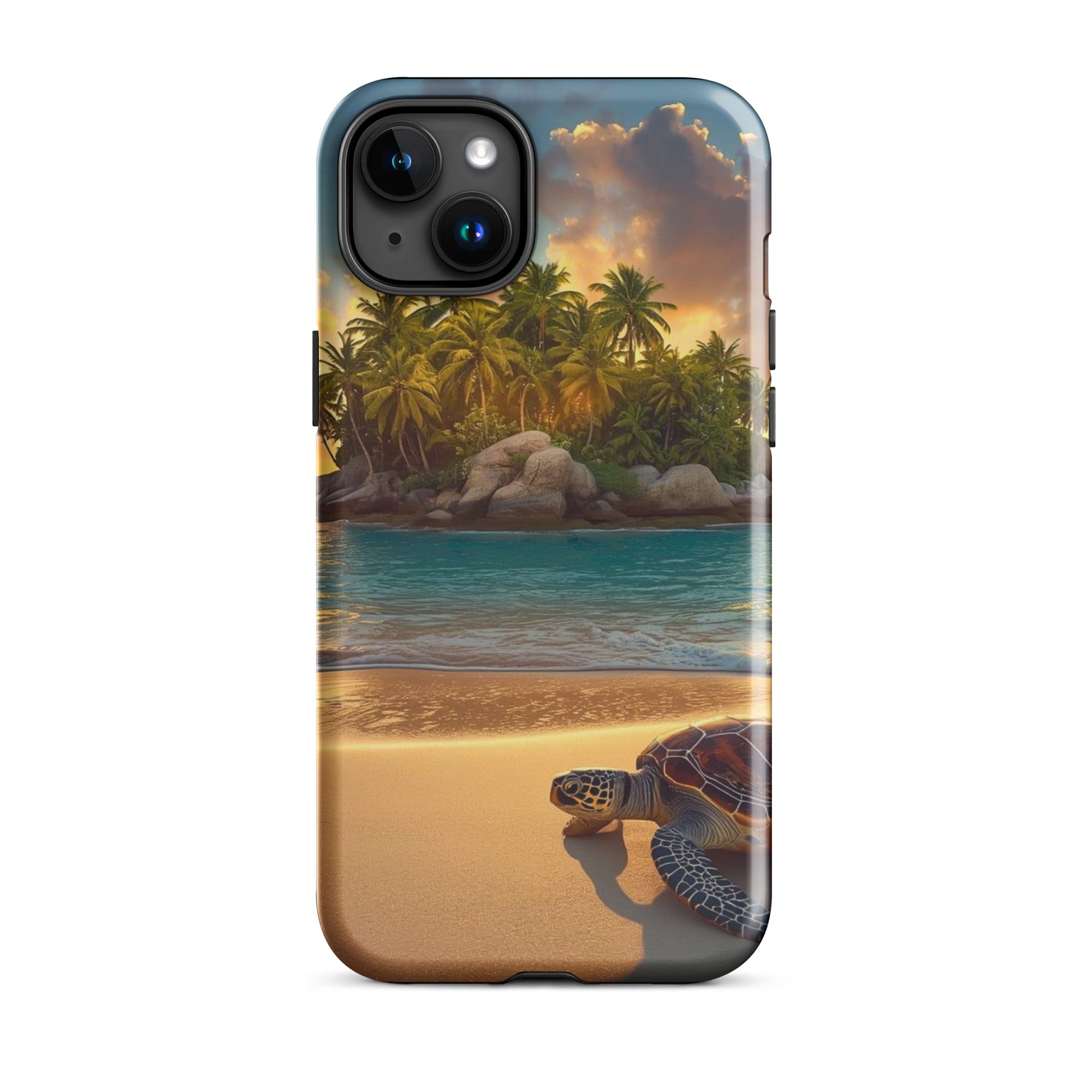 Turtle Beach Island | Premium iPhone Case - The Cozy Corner - The Cozy Corner