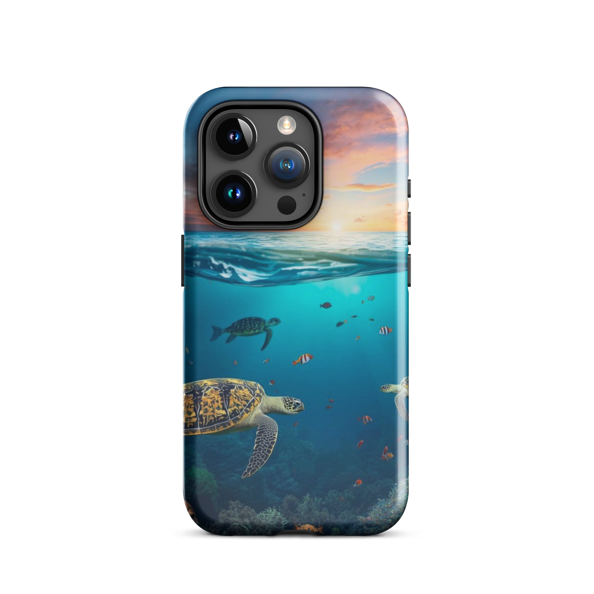 Turtle Coral Reef | Premium iPhone Case - The Cozy Corner - The Cozy Corner