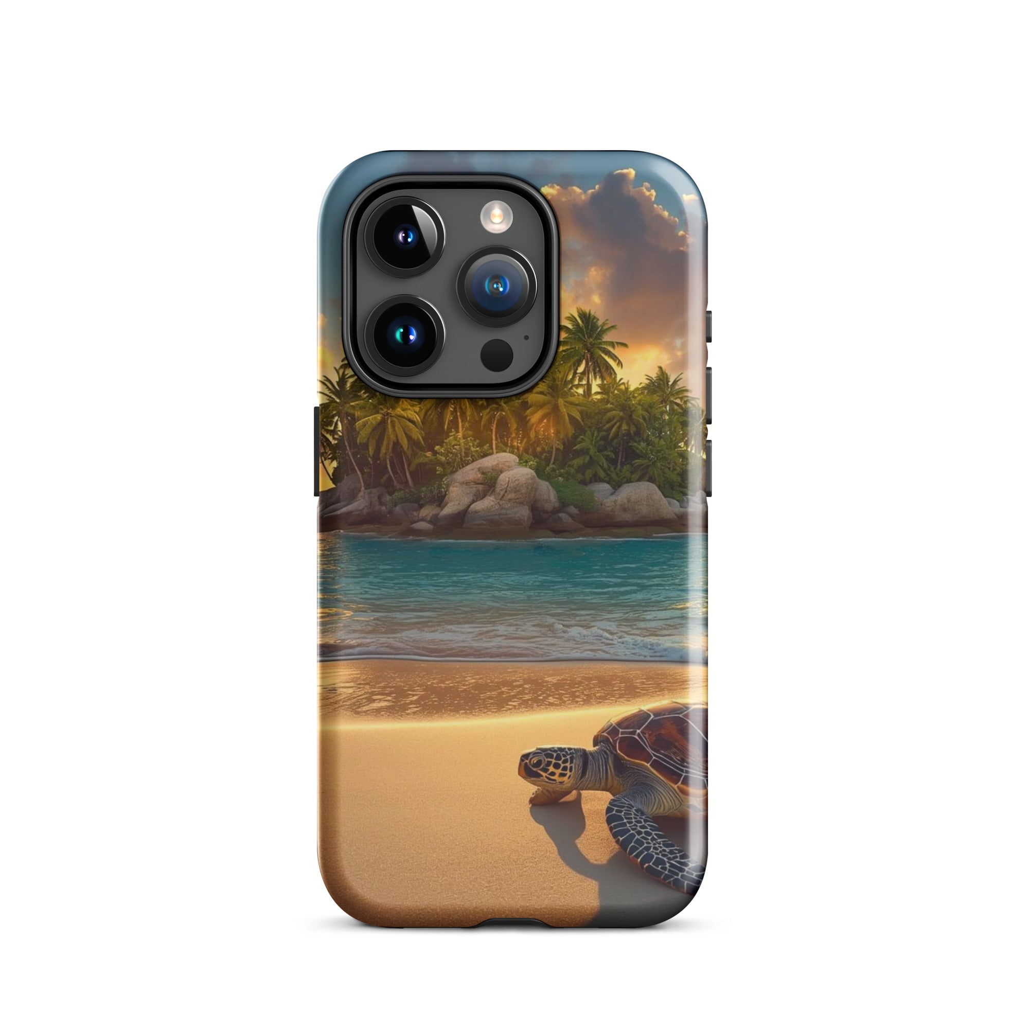 Turtle Beach Island | Premium iPhone Case - The Cozy Corner - The Cozy Corner