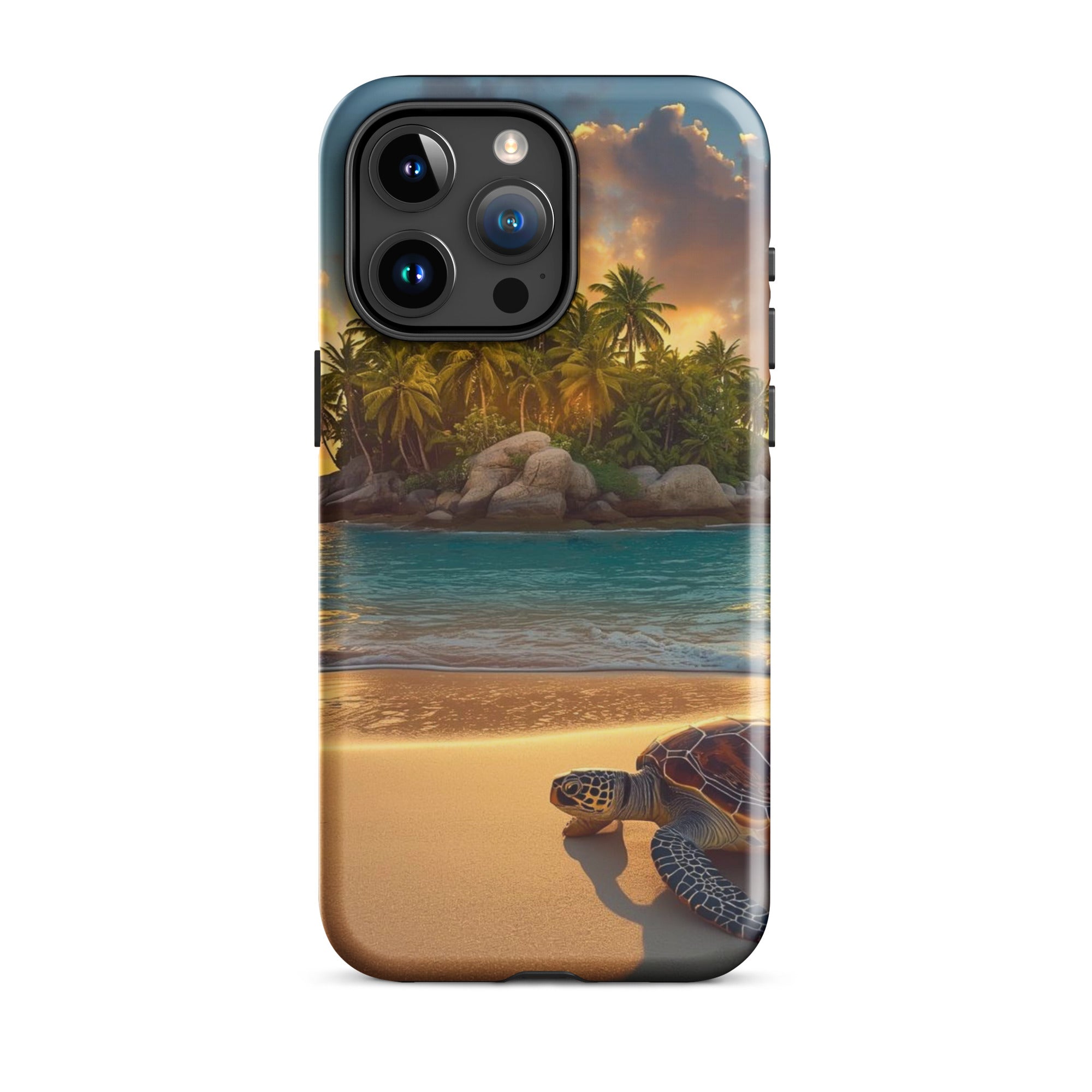 Turtle Beach Island | Premium iPhone Case - The Cozy Corner - The Cozy Corner