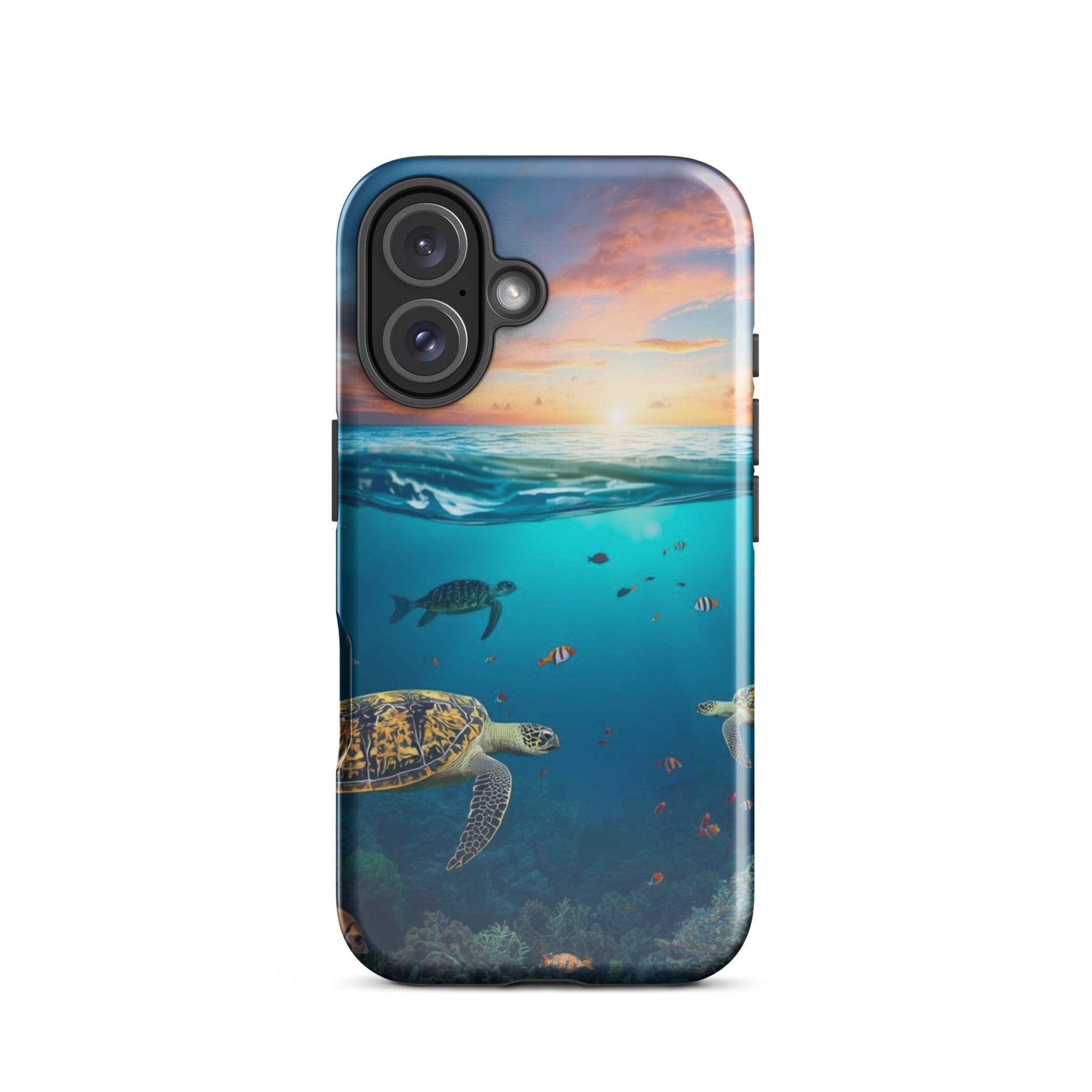 Turtle Coral Reef | Premium iPhone Case - The Cozy Corner - The Cozy Corner