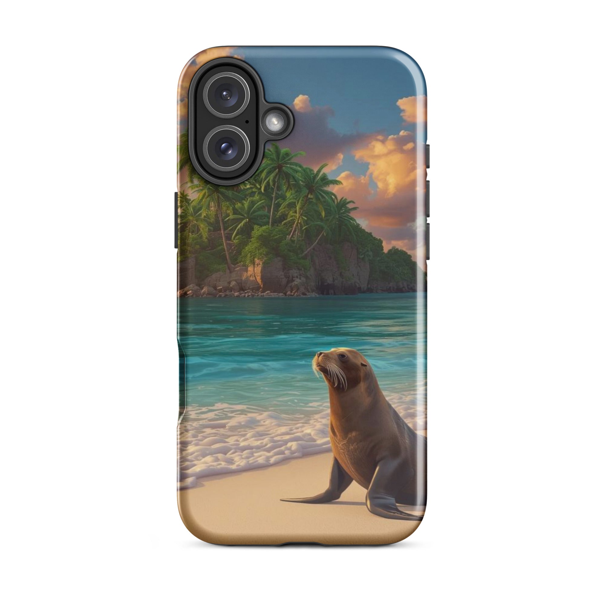 Seal on the Shore | Premium iPhone Case - The Cozy Corner - The Cozy Corner