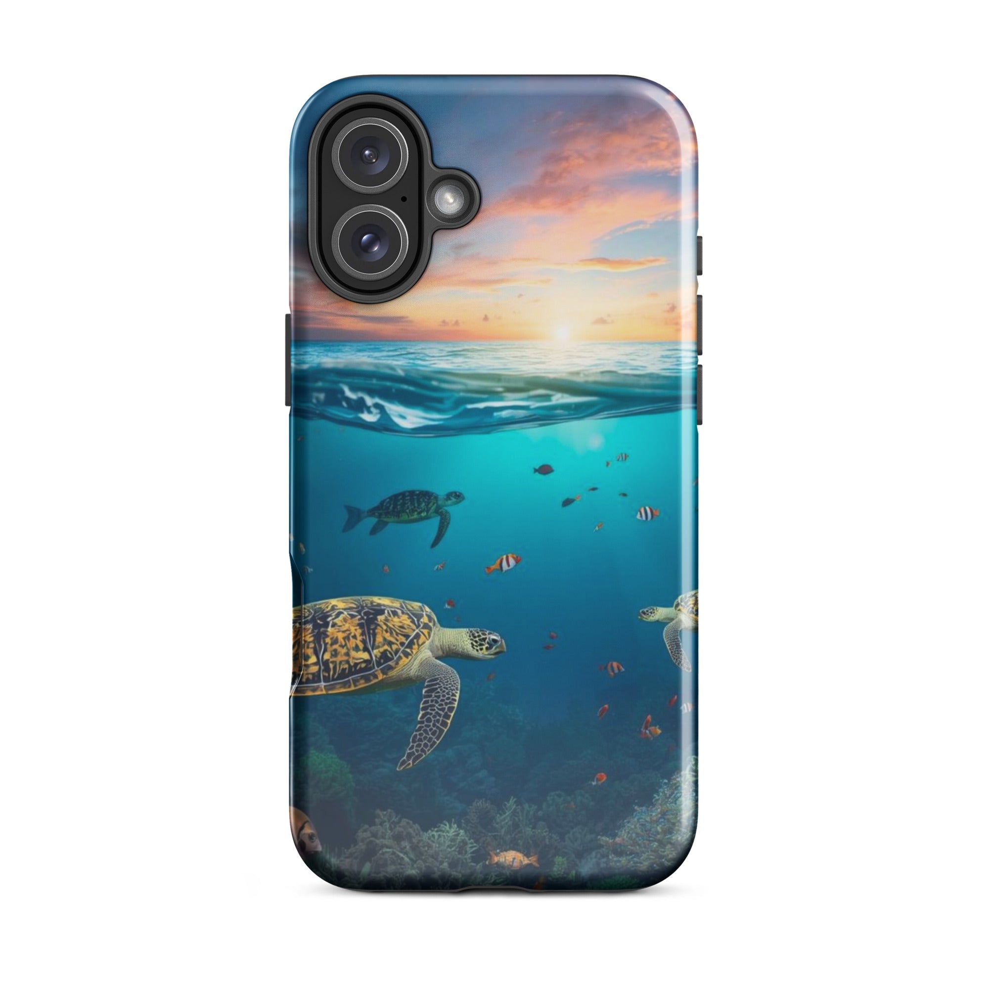 Turtle Coral Reef | Premium iPhone Case - The Cozy Corner - The Cozy Corner