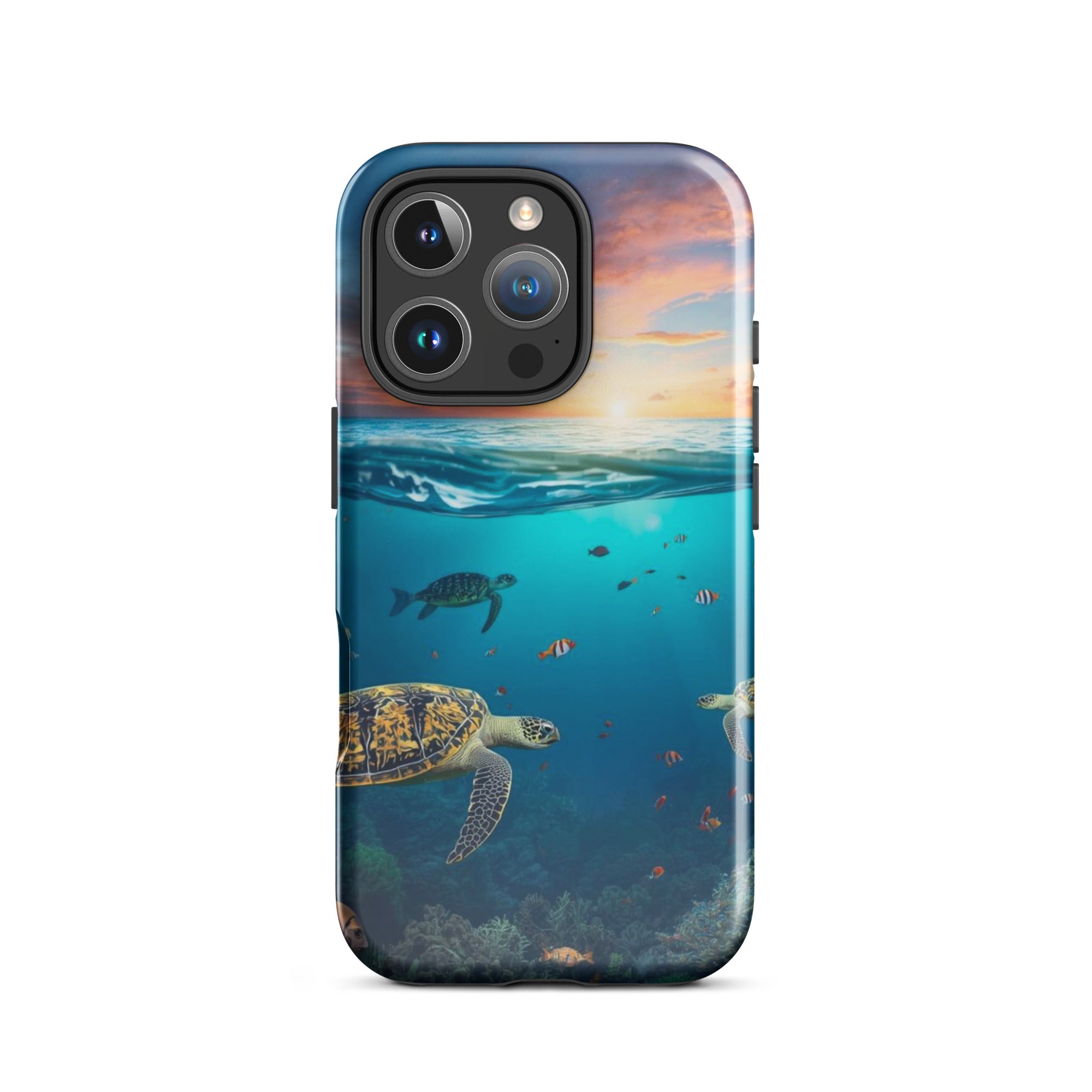 Turtle Coral Reef | Premium iPhone Case - The Cozy Corner - The Cozy Corner