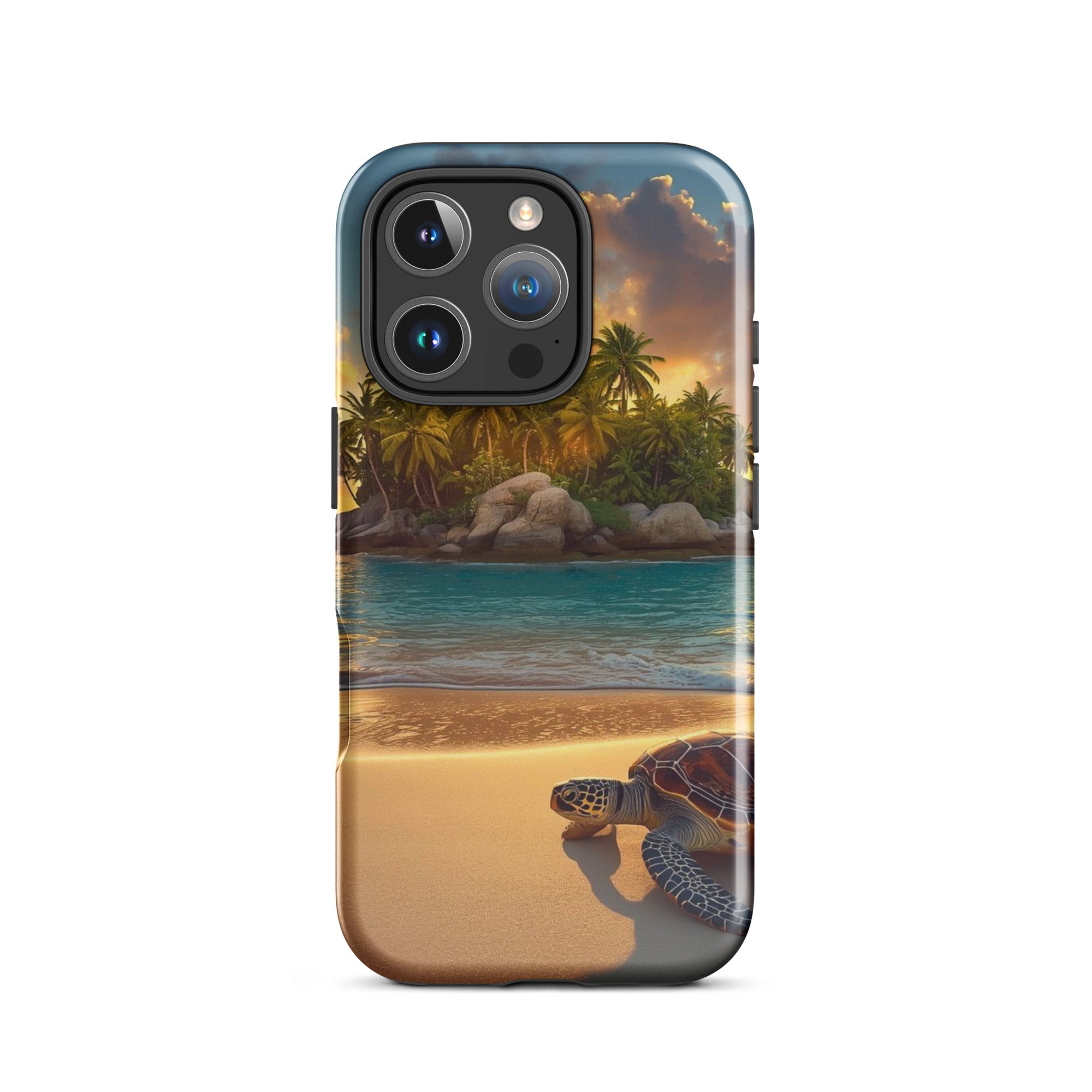 Turtle Beach Island | Premium iPhone Case - The Cozy Corner - The Cozy Corner