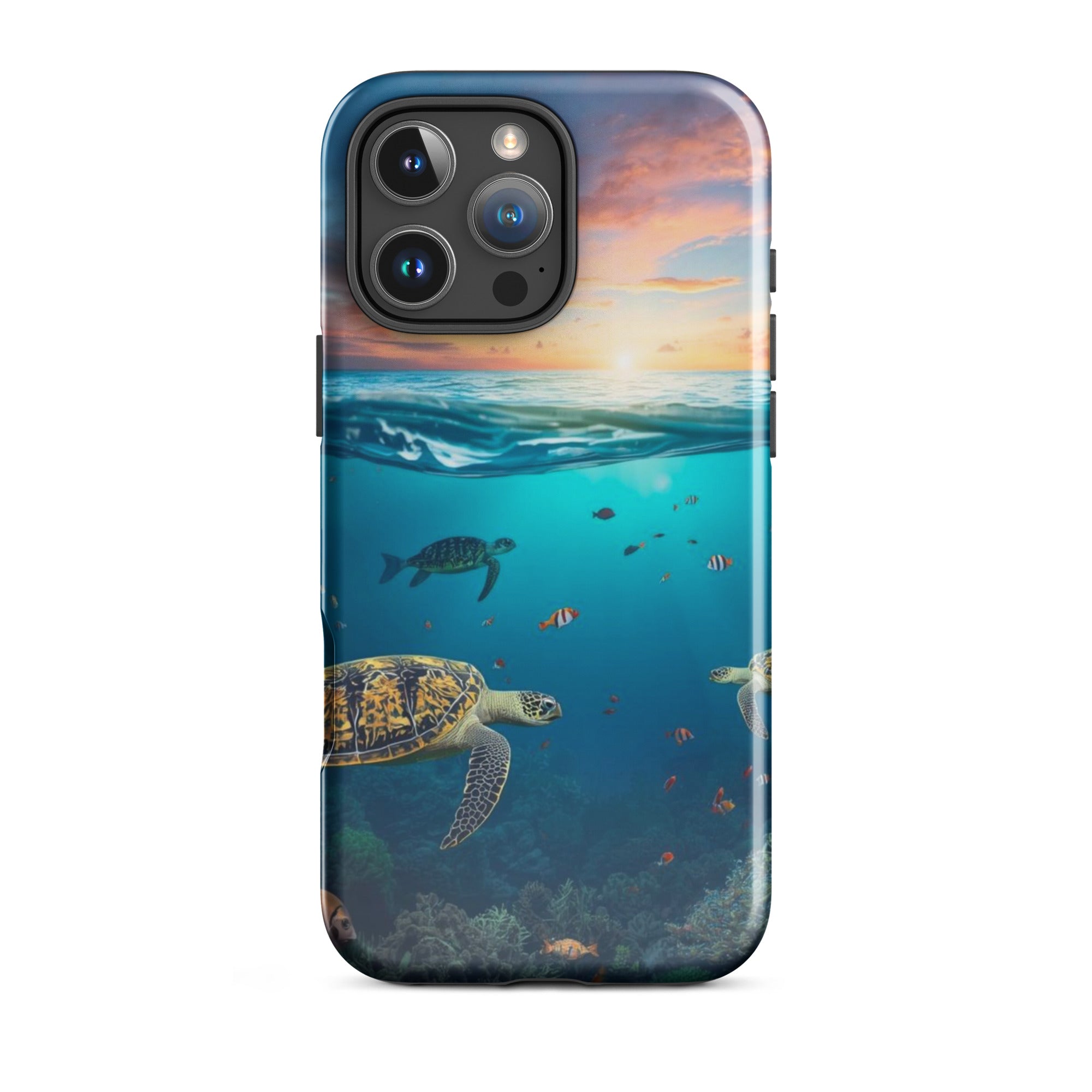 Turtle Coral Reef | Premium iPhone Case - The Cozy Corner - The Cozy Corner