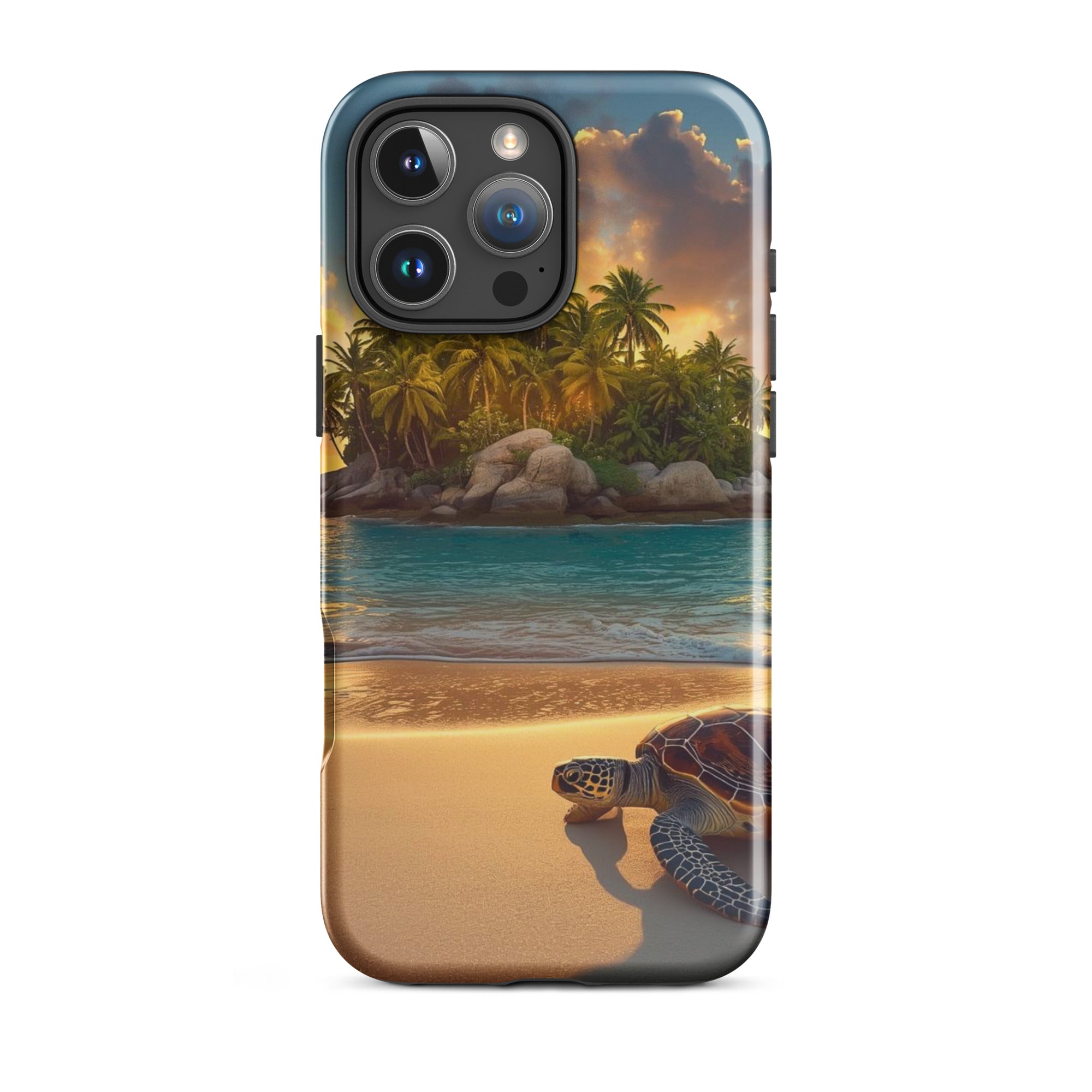 Turtle Beach Island | Premium iPhone Case - The Cozy Corner - The Cozy Corner