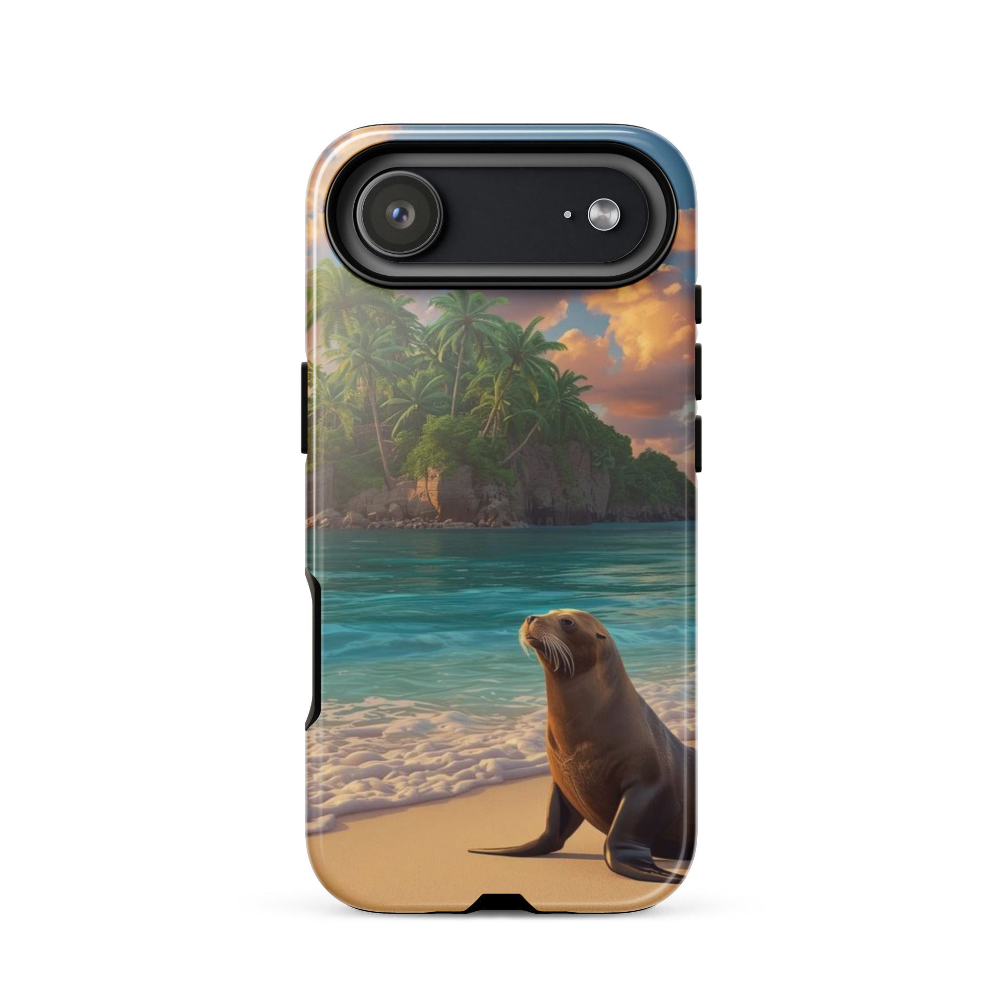 Seal on the Shore | Premium iPhone Case - The Cozy Corner - The Cozy Corner