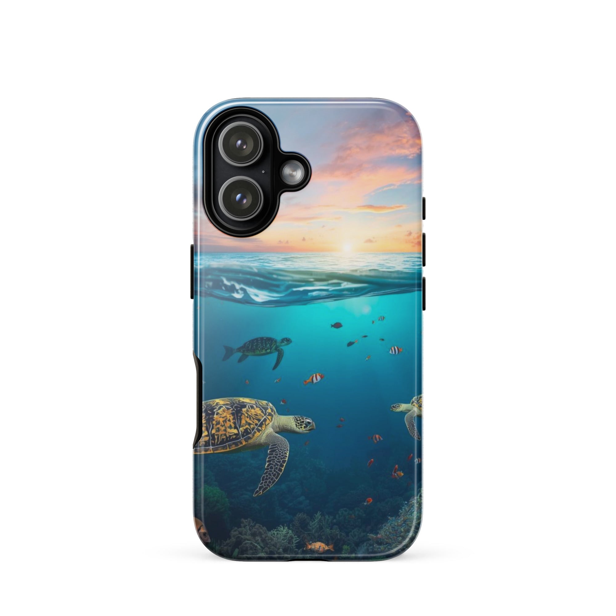 Turtle Coral Reef | Premium iPhone Case - The Cozy Corner - The Cozy Corner