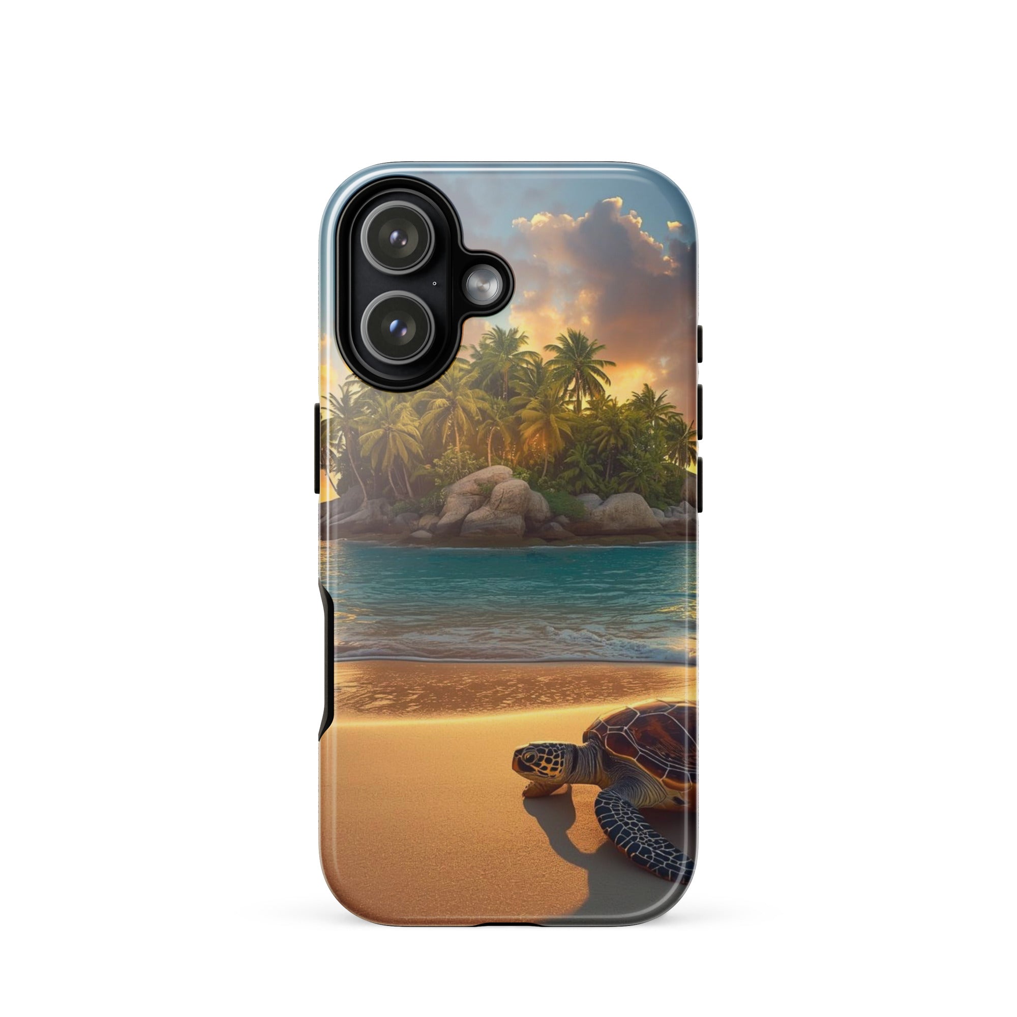 Turtle Beach Island | Premium iPhone Case - The Cozy Corner - The Cozy Corner