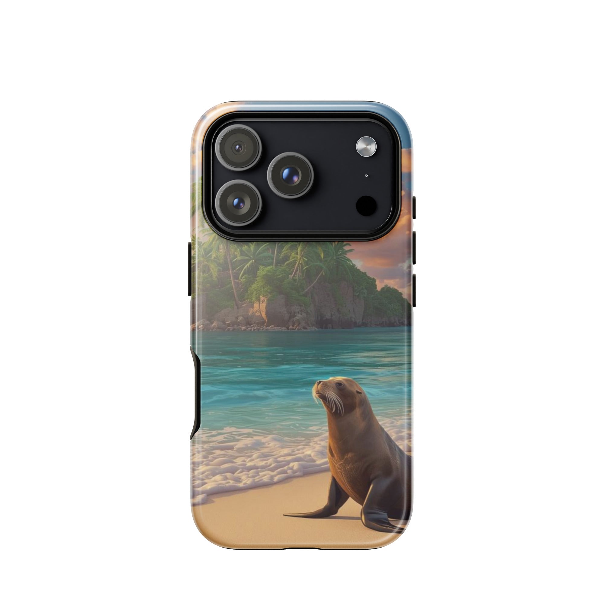 Seal on the Shore | Premium iPhone Case - The Cozy Corner - The Cozy Corner
